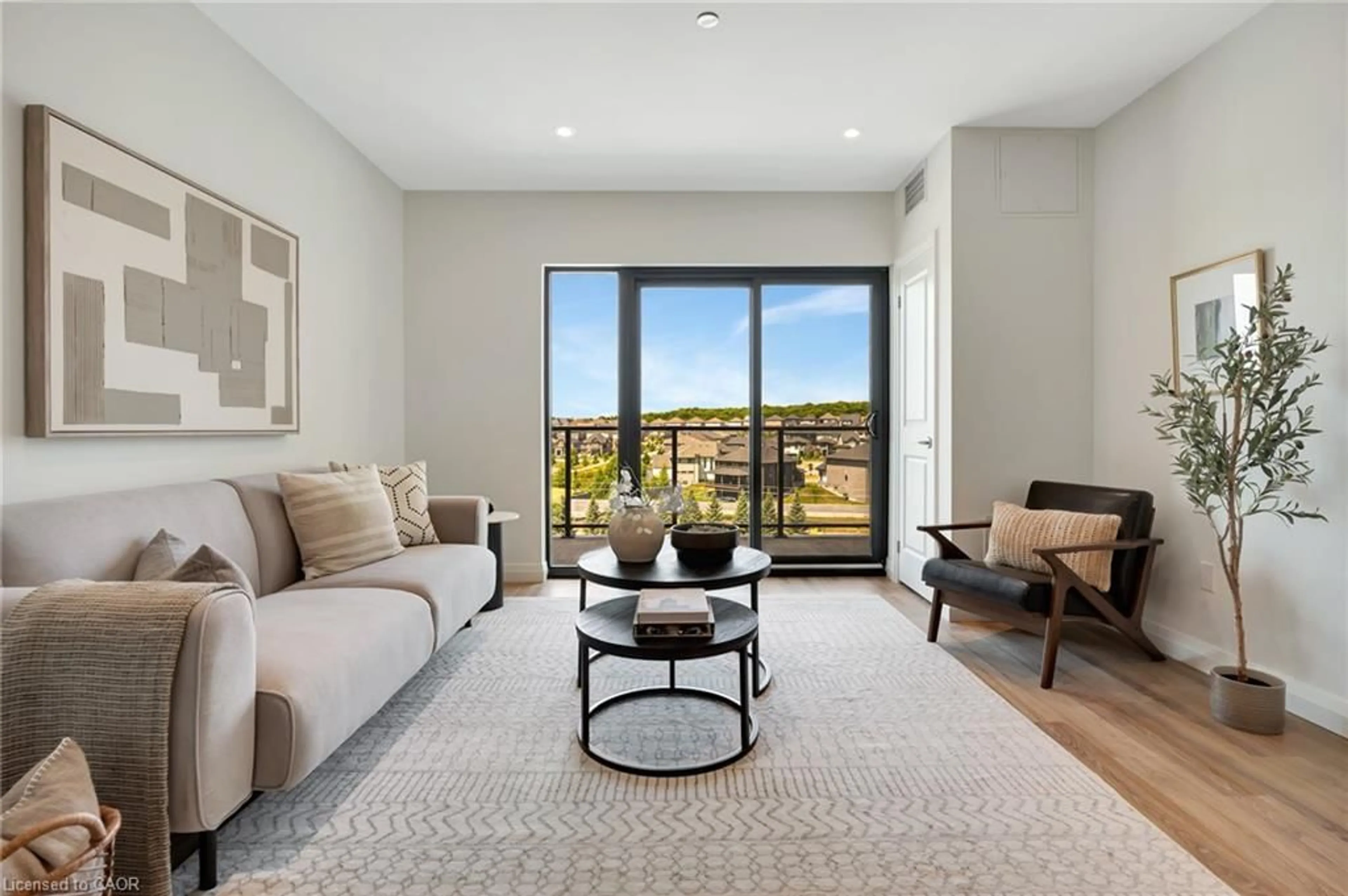 Living room with furniture, unknown for 525 New Dundee Rd #706, Kitchener Ontario N2P 0K8