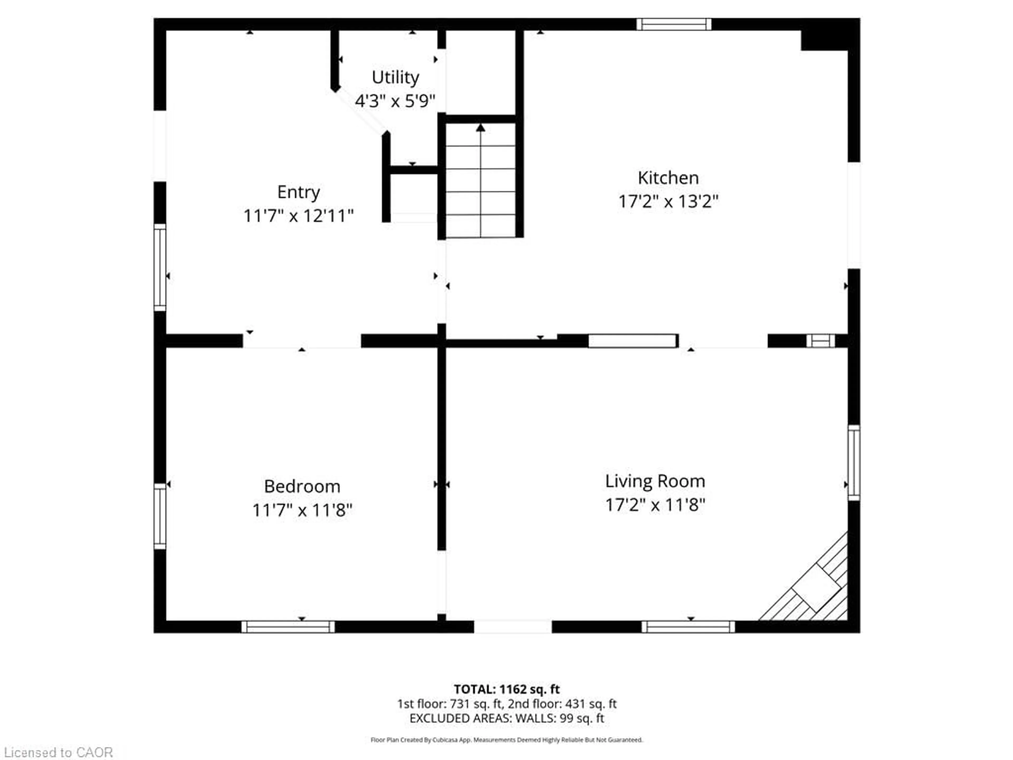 Floor plan for 112 Young Rd, Dunnville Ontario N1A 2W7