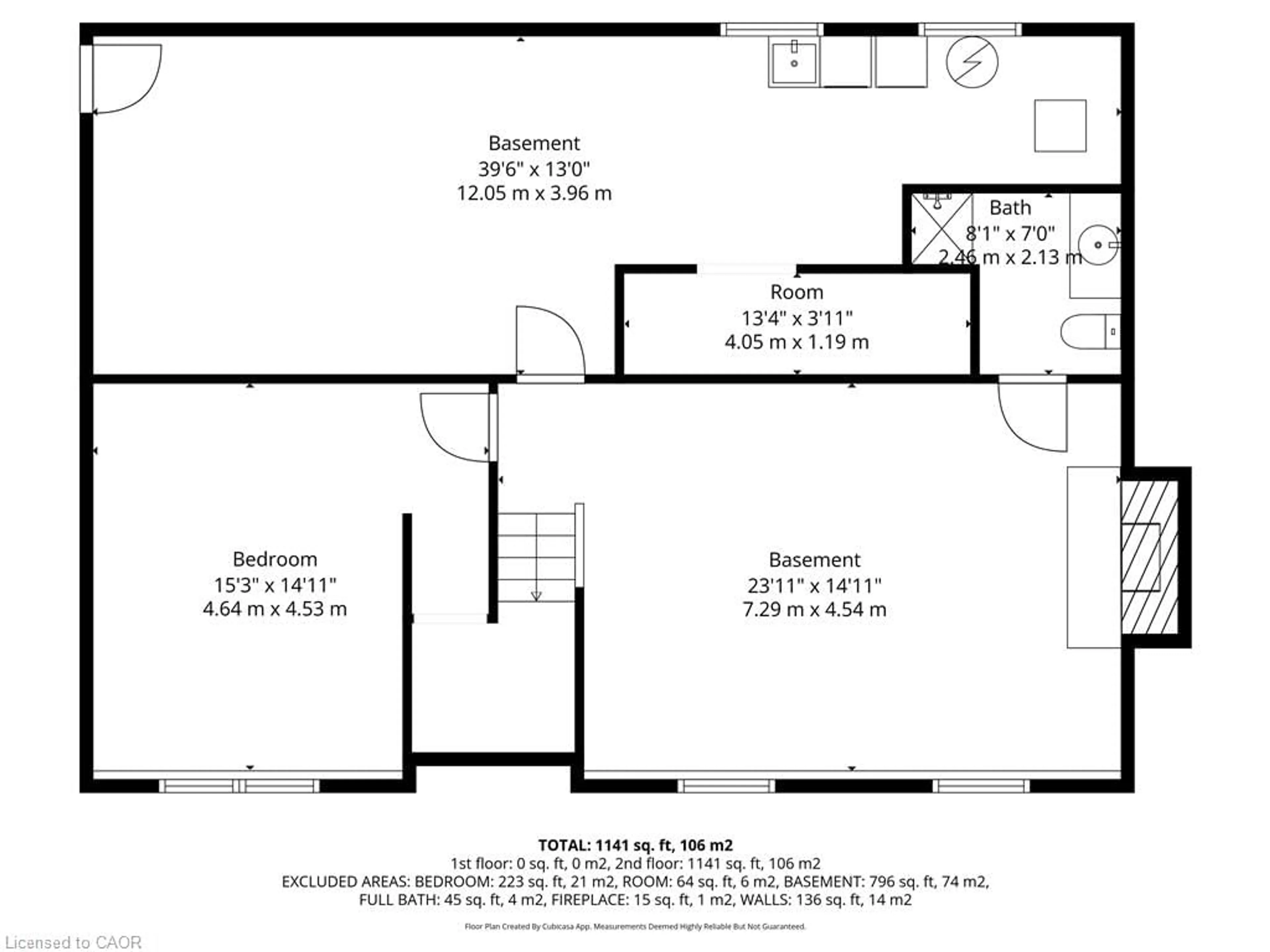 Floor plan for 22 Thomson Rd, Simcoe Ontario N3Y 5A9