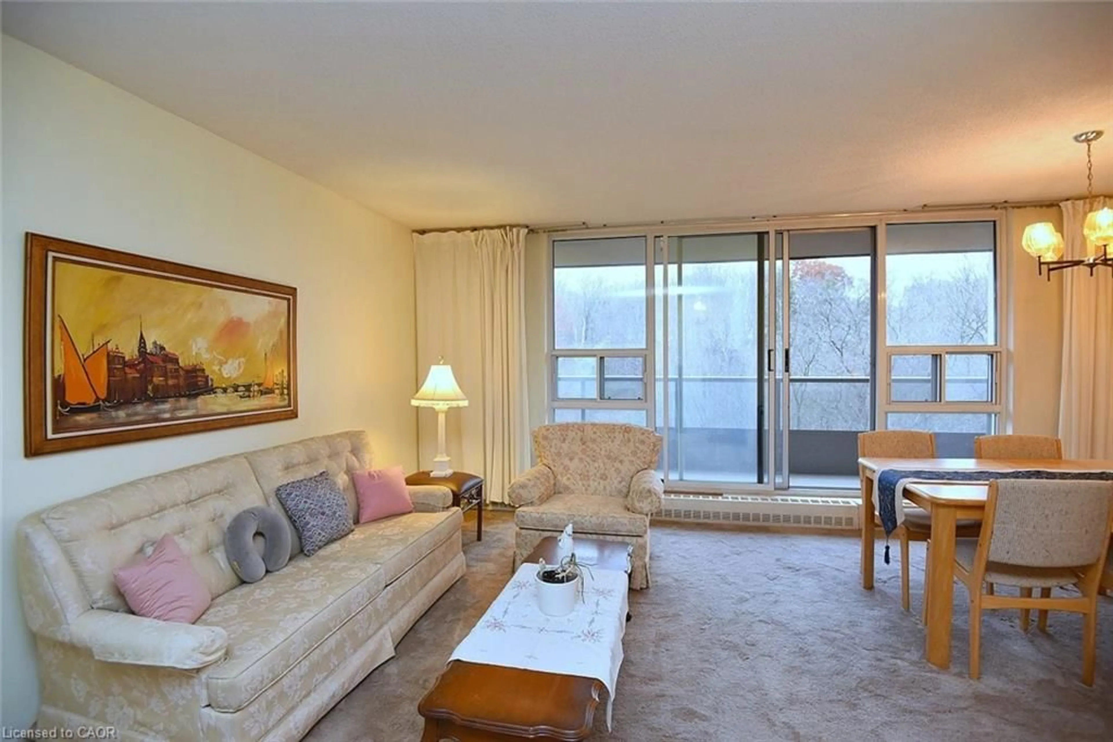 Living room with furniture, unknown for 1968 Main St #708, Hamilton Ontario L8S 1J7