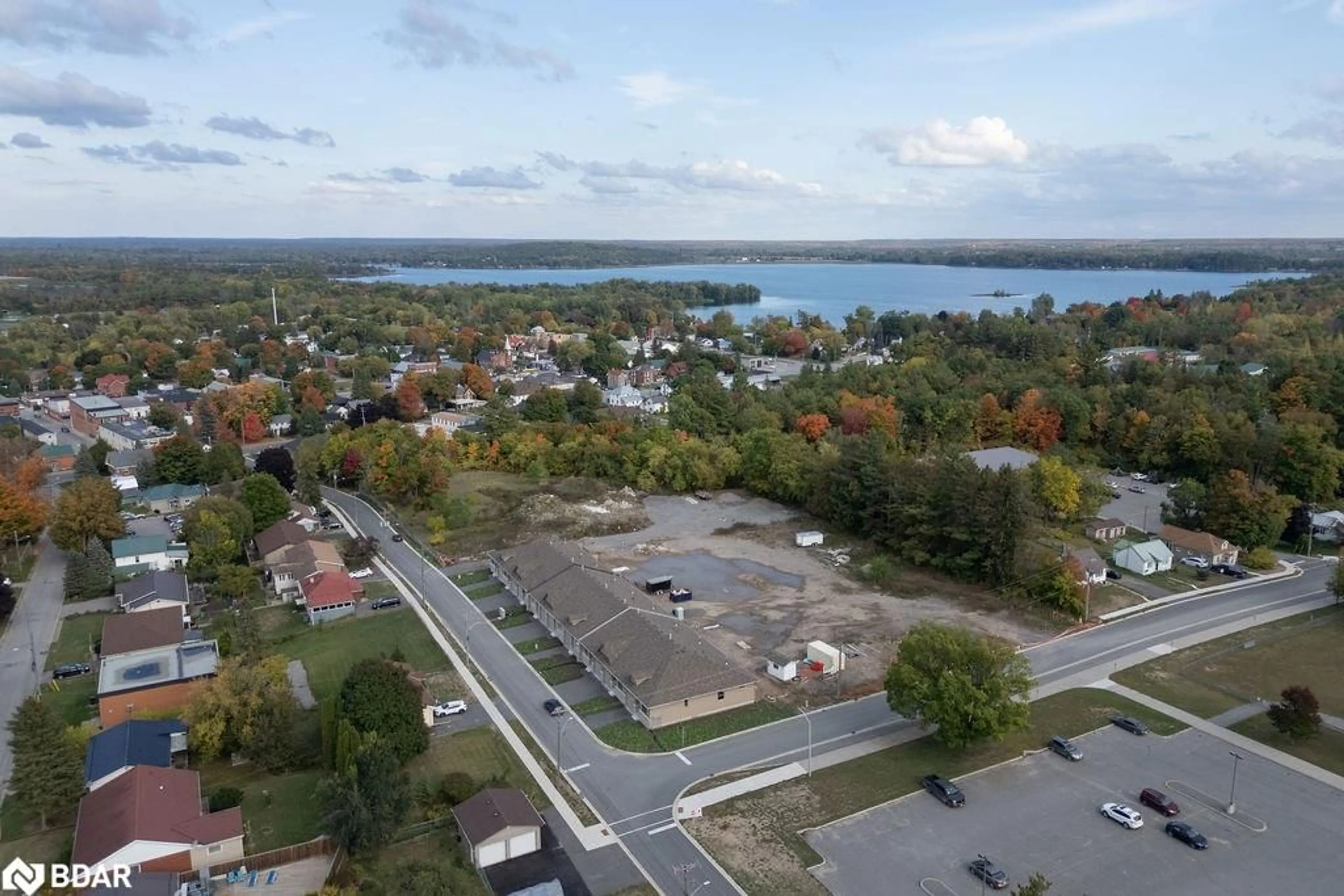 A pic from outside/outdoor area/front of a property/back of a property/a pic from drone, water/lake/river/ocean view for 175 Pomeroy Ave, Tweed Ontario K0K 3J0
