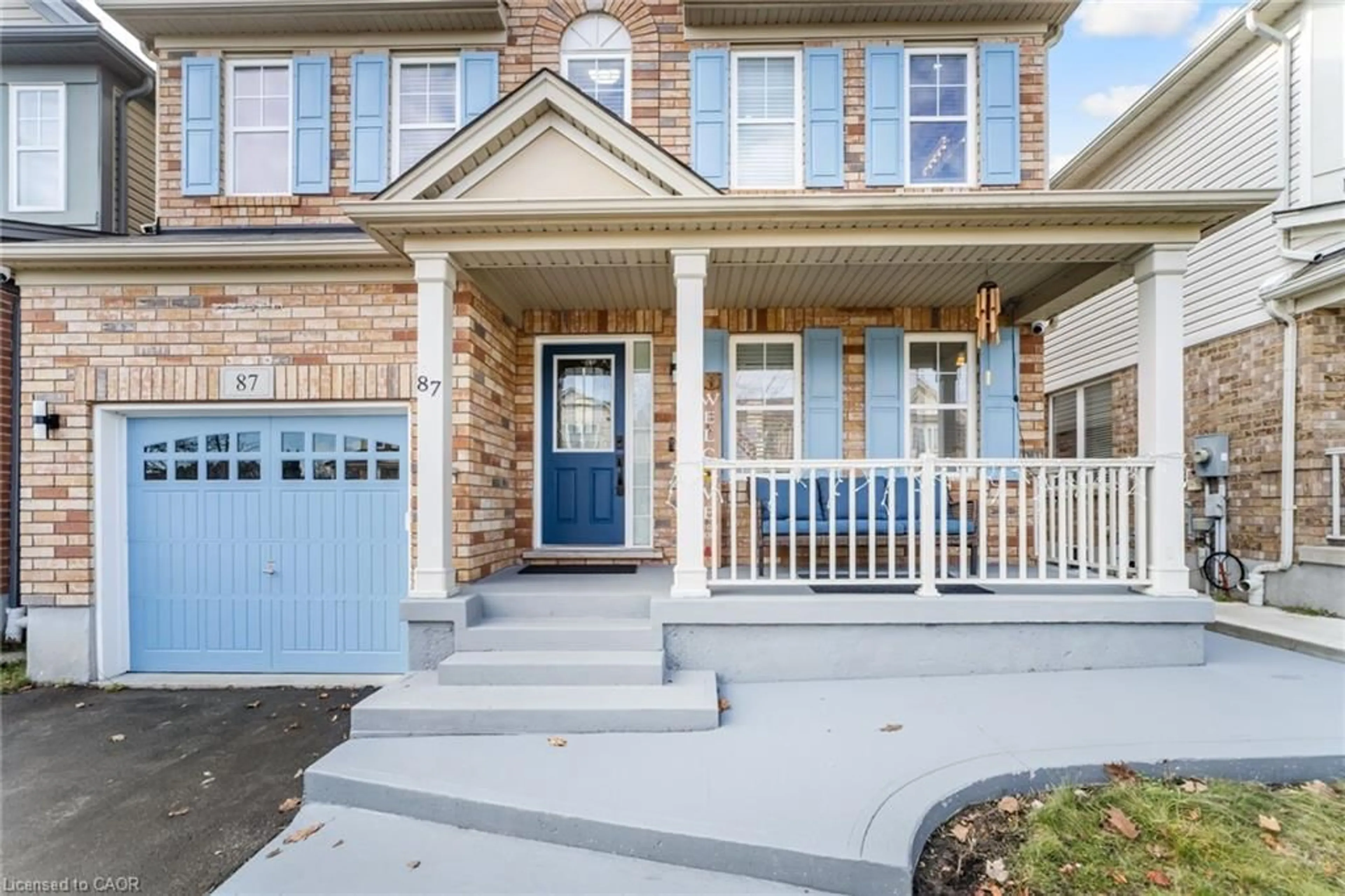 Home with brick exterior material, street for 87 Fletcher Cir, Cambridge Ontario N3C 0B5