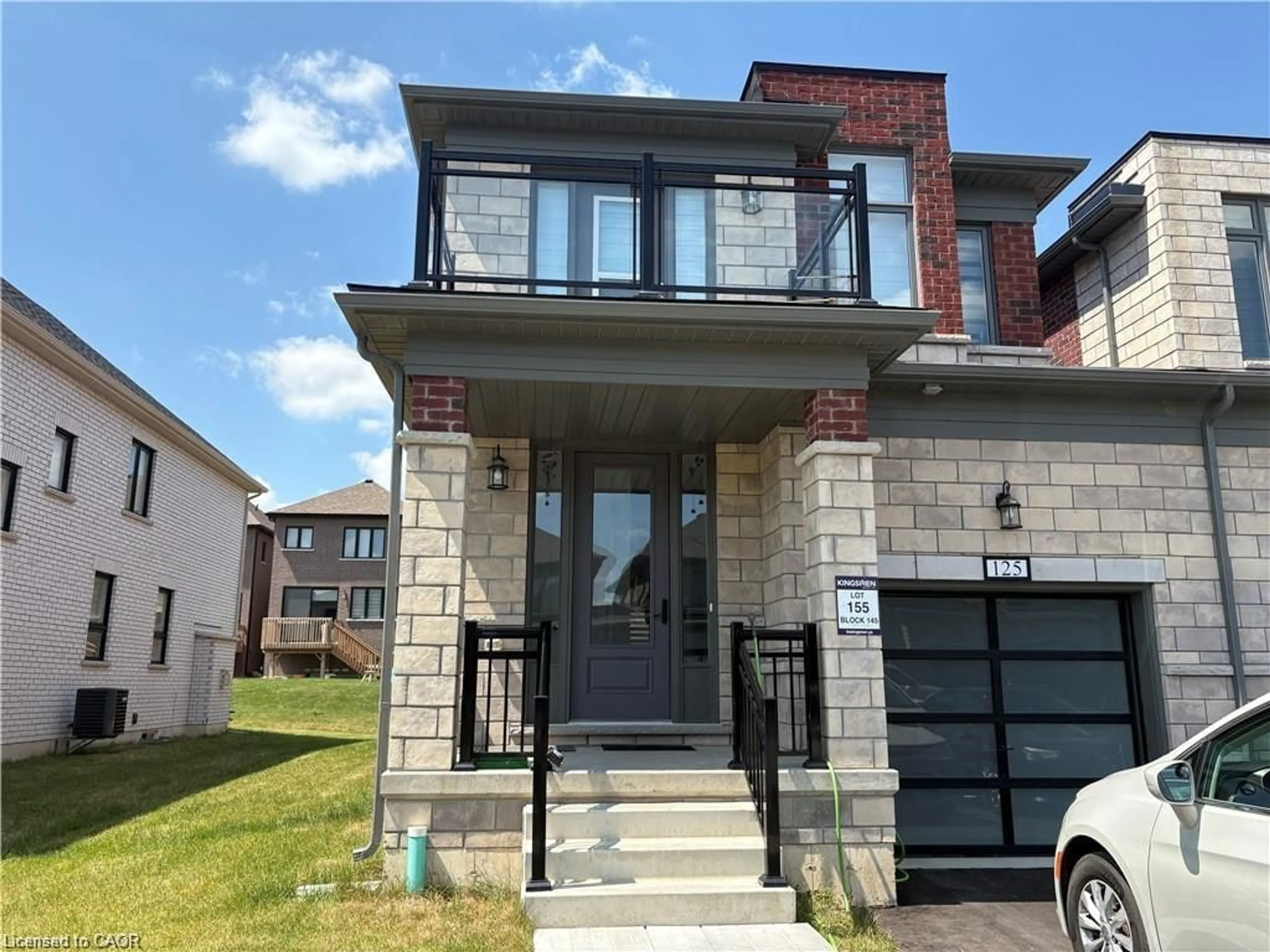 Home with brick exterior material, street for 125 Cole Terrace Terr, Woodstock Ontario N4T 0P5