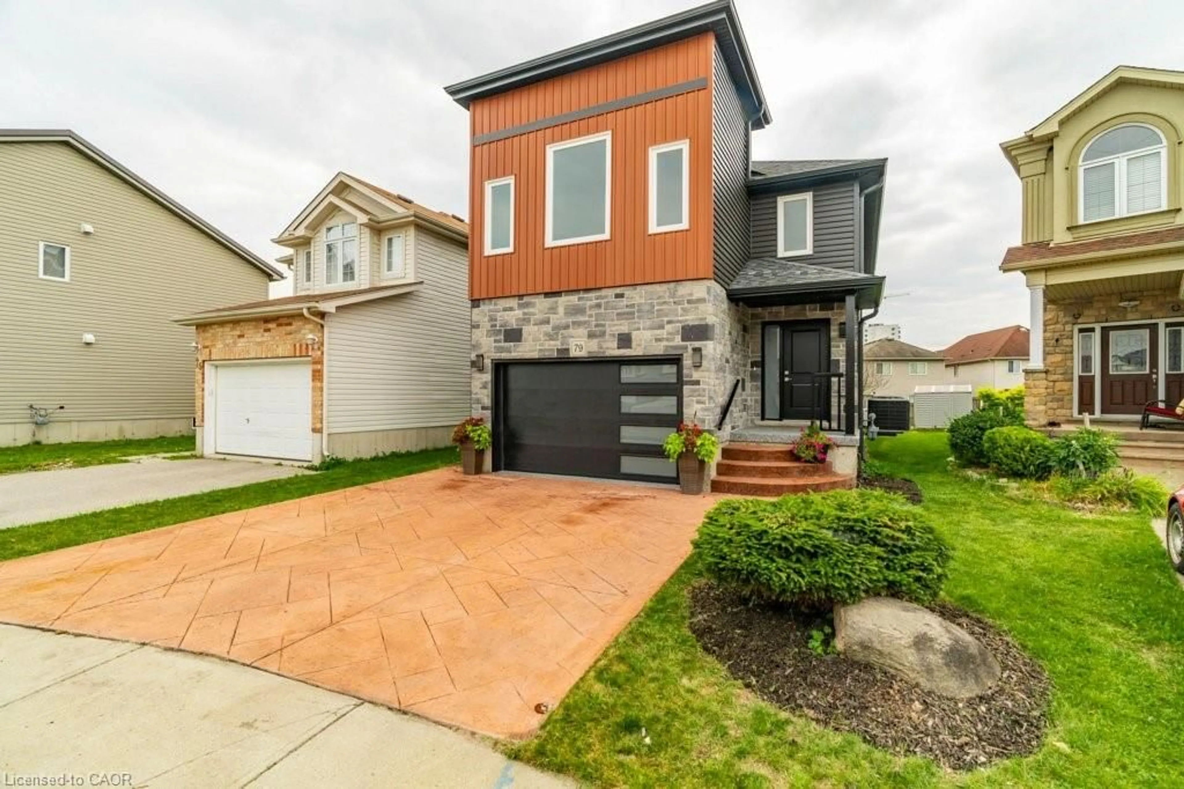 Home with brick exterior material, street for 79 Winding Meadow Crt, Kitchener Ontario N2N 3P7