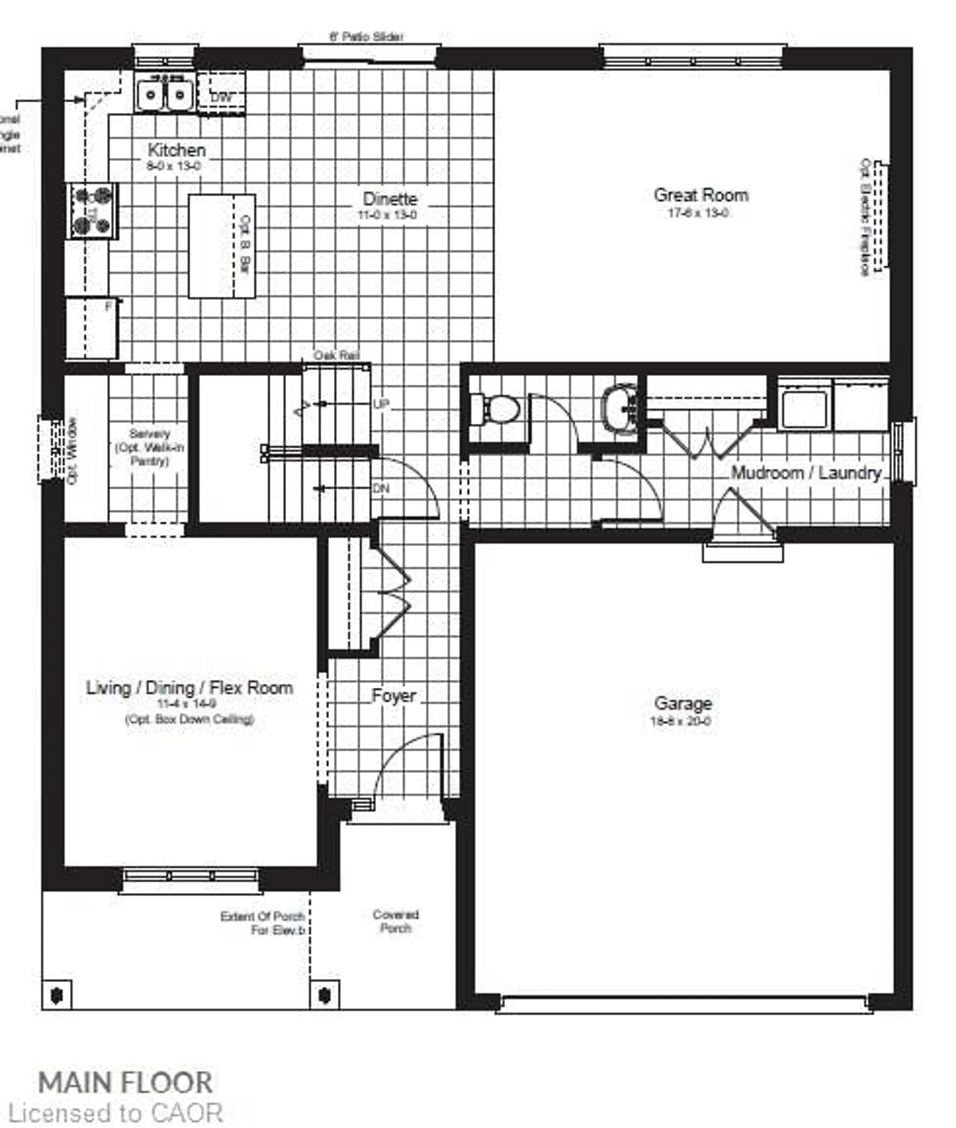 Floor plan for 164 Applewood St, Plattsville Ontario N0J 1S0