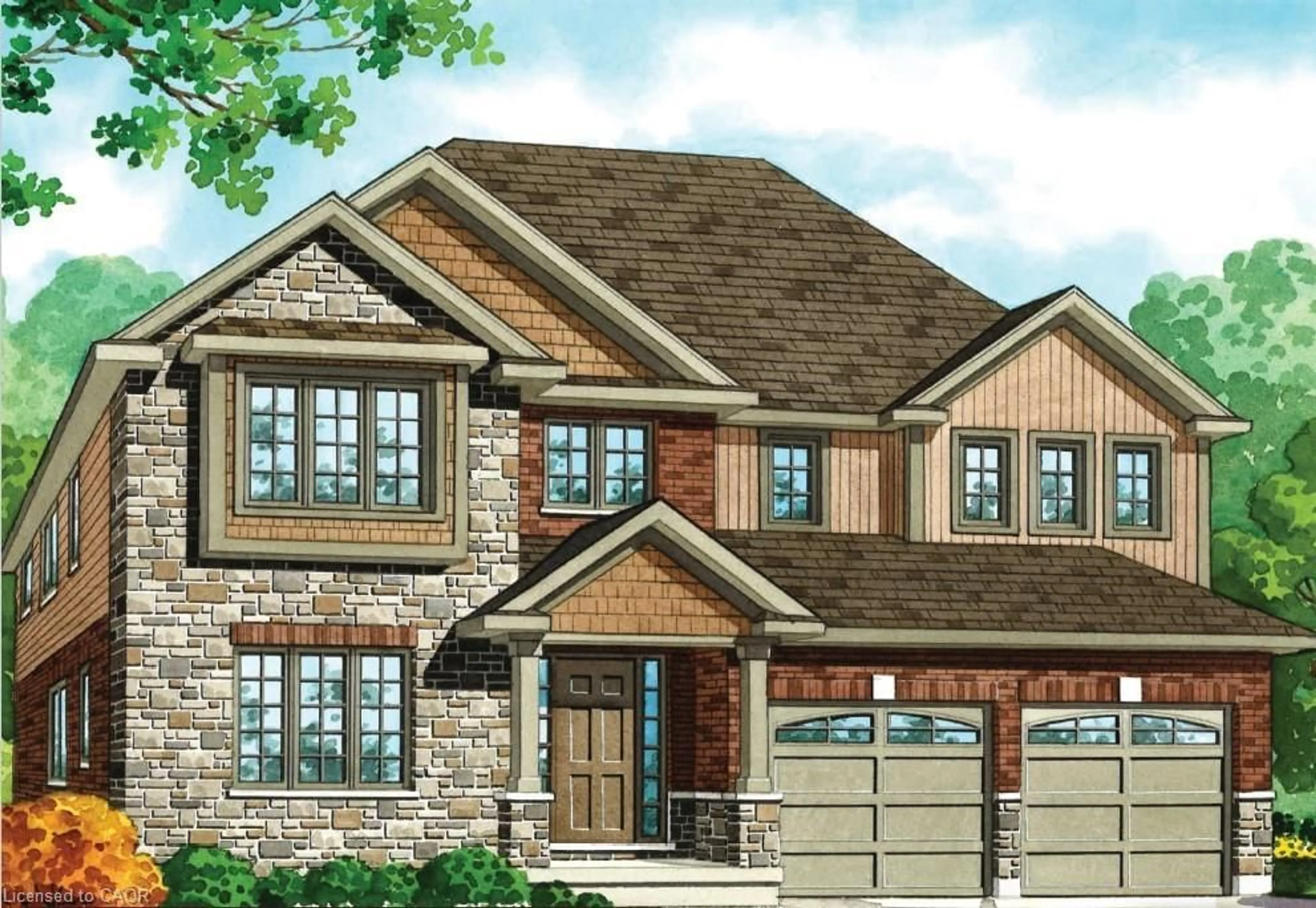 Home with brick exterior material, street for 159 Applewood St, Plattsville Ontario N3C 2V4