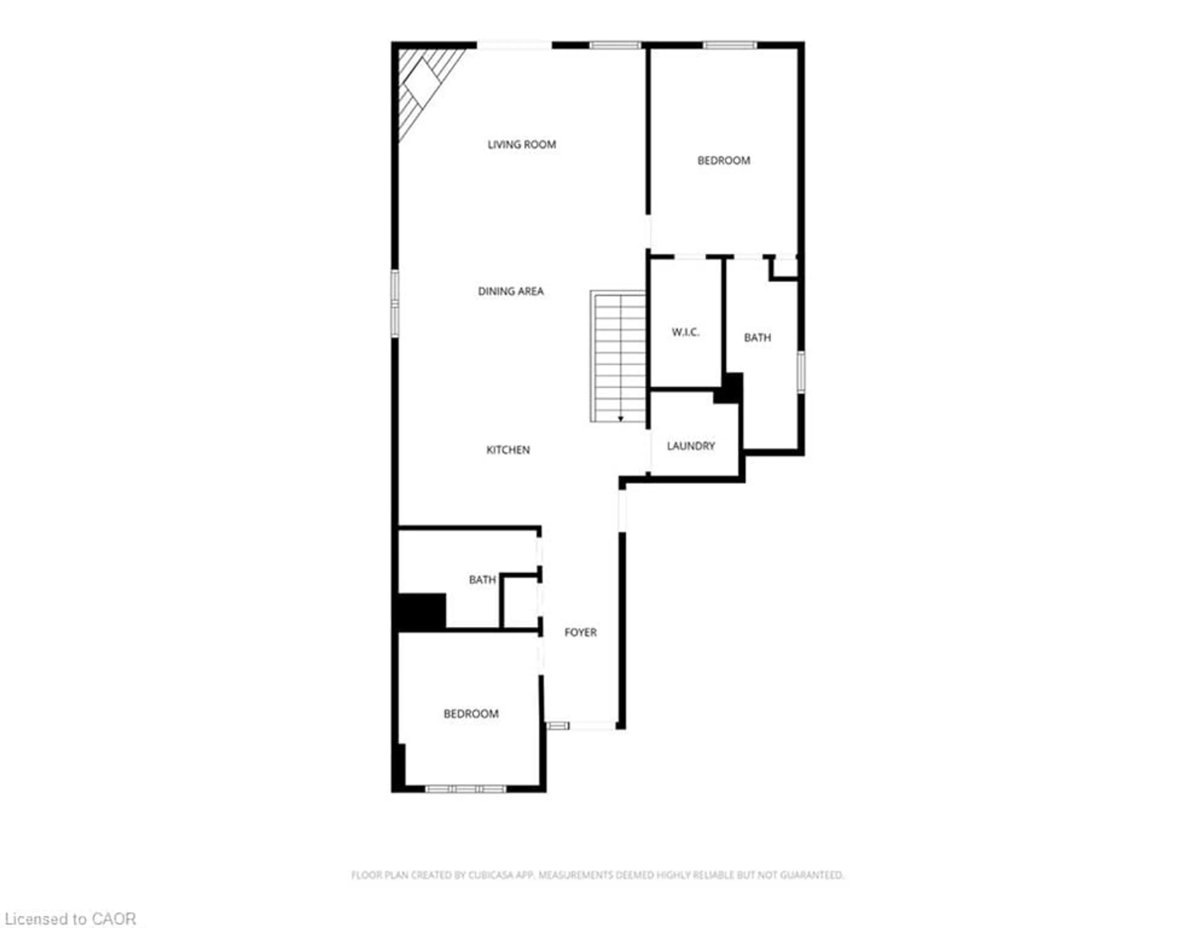 Floor plan for 33 Mckeen St, Jarvis Ontario N0A 1J0