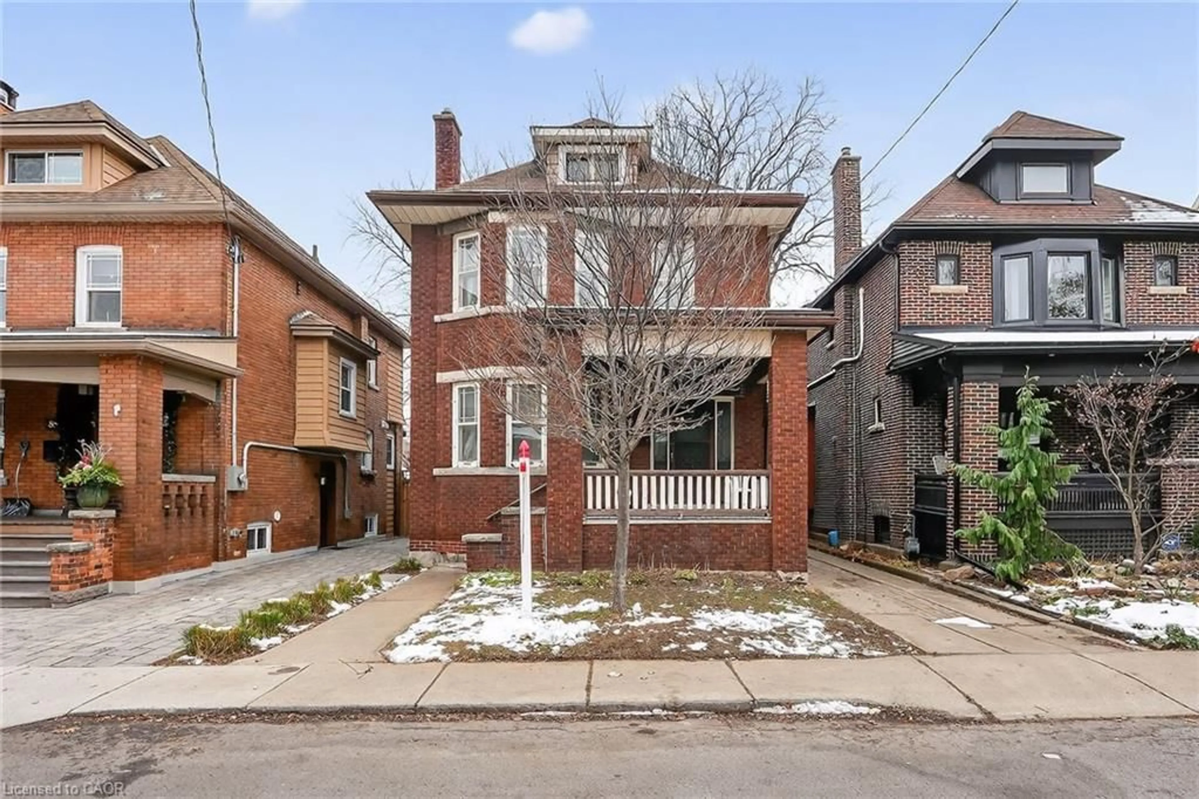 Home with brick exterior material, street for 89 Fairholt Rd, Hamilton Ontario L8M 2T6