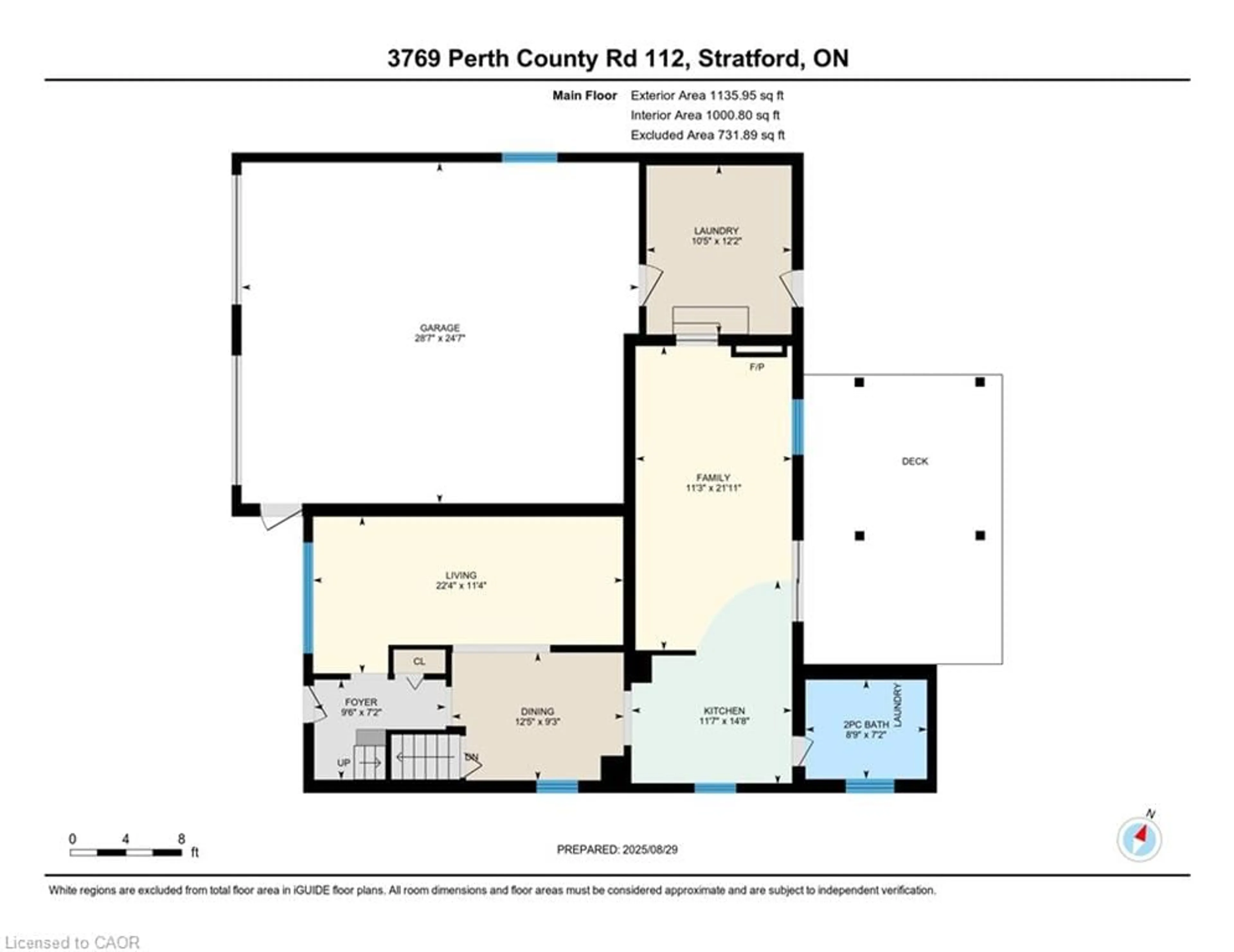 Floor plan for 3769 Road 112 St, Stratford Ontario N5A 6S3