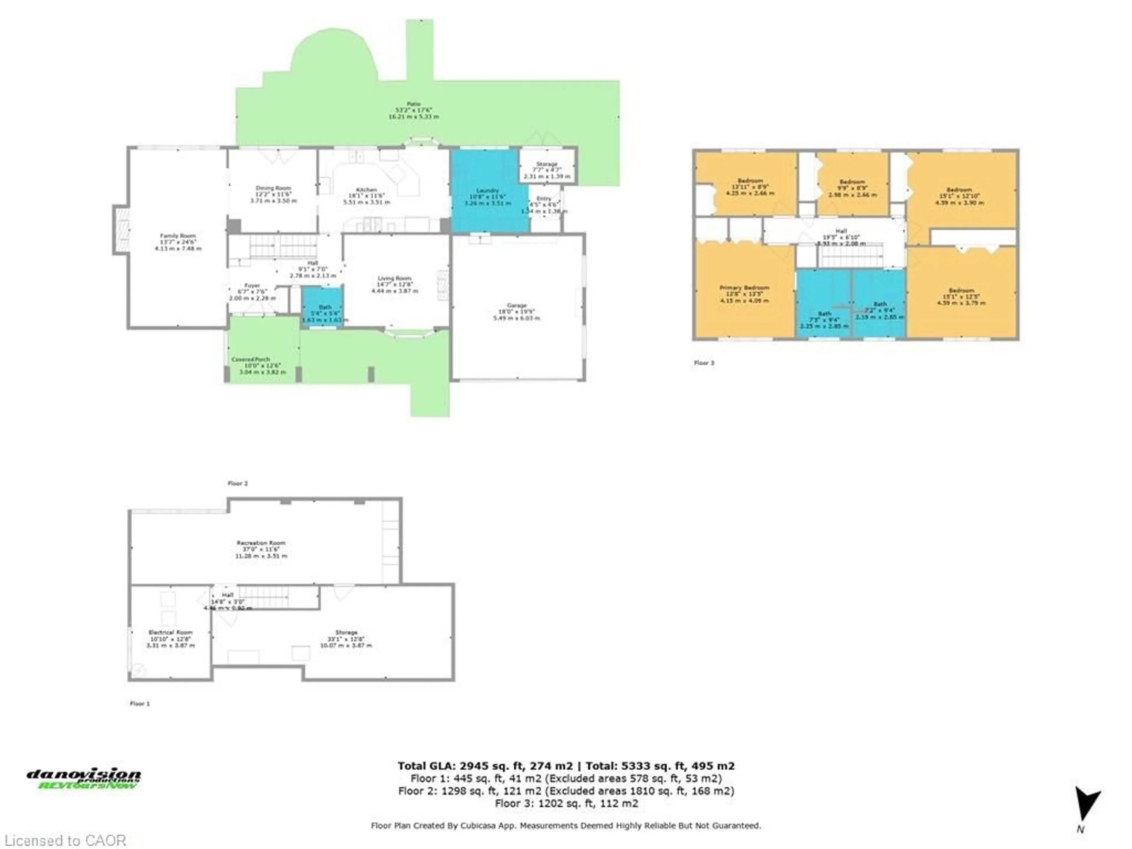 Floor plan for 6 Summit Cir, Simcoe Ontario N3Y 3K8