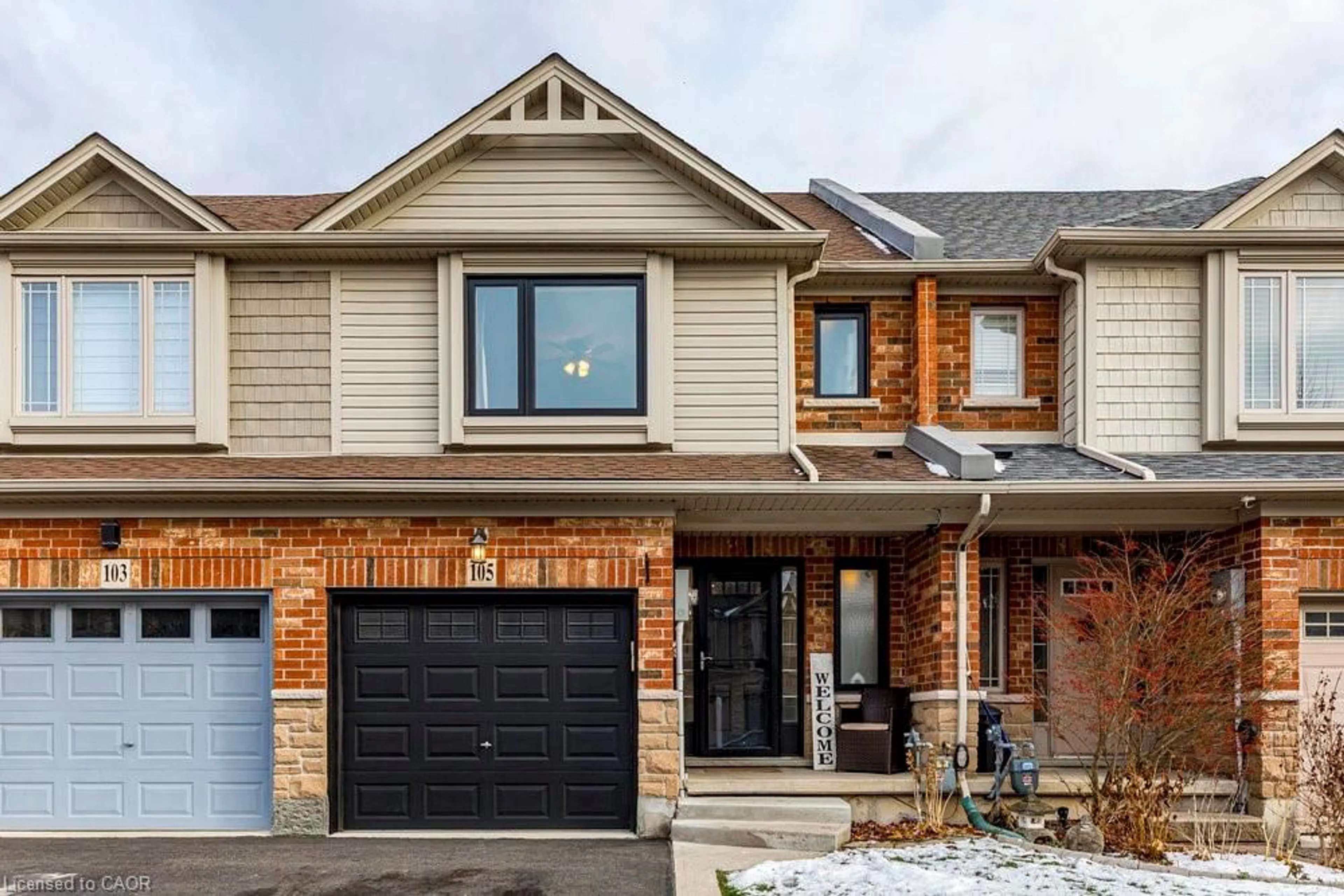 Home with brick exterior material, street for 105 Donald Bell Dr, Hamilton Ontario L0R 1C0