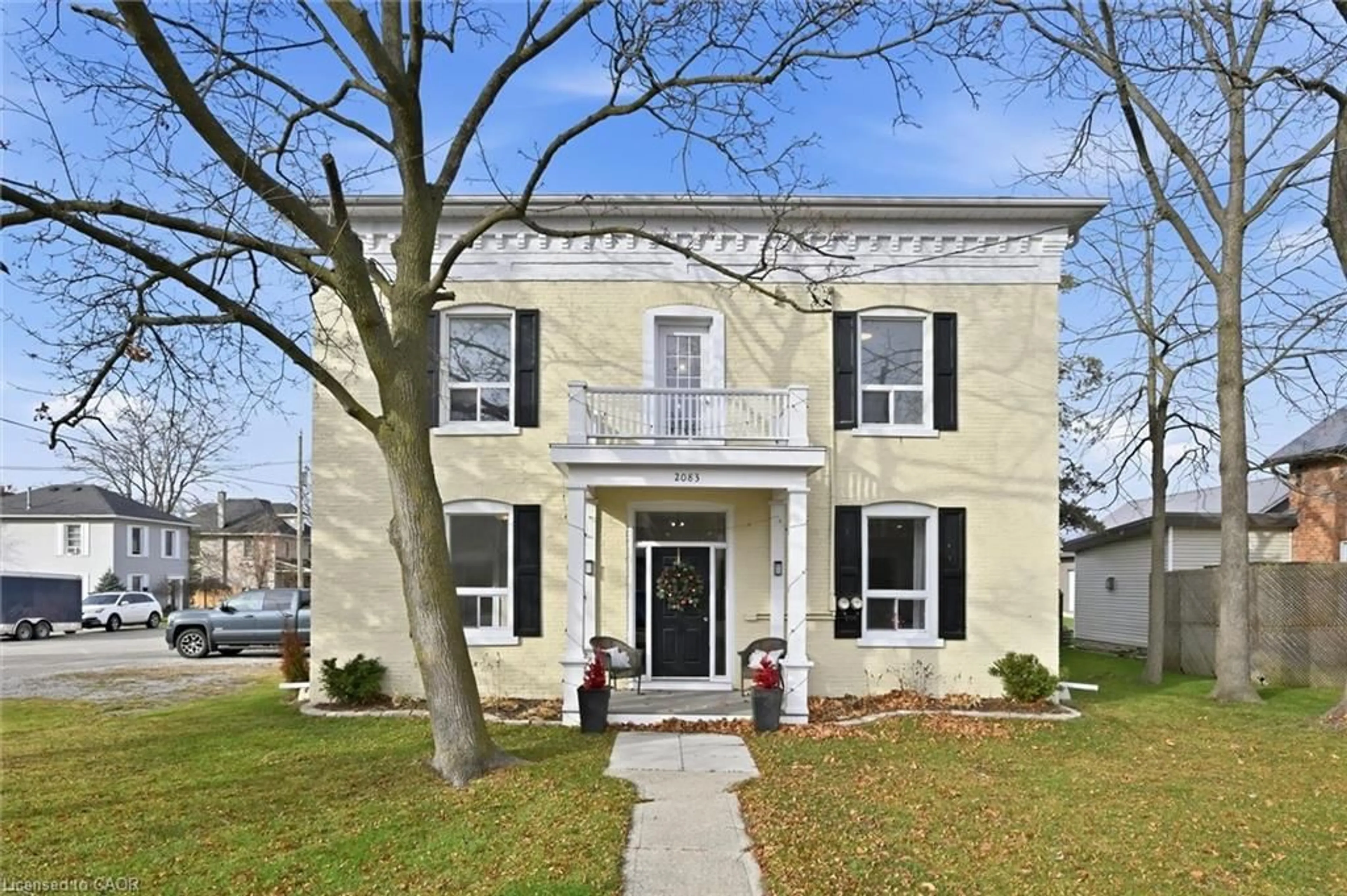 Home with brick exterior material, street for 2083 Main St, Jarvis Ontario N0A 1J0