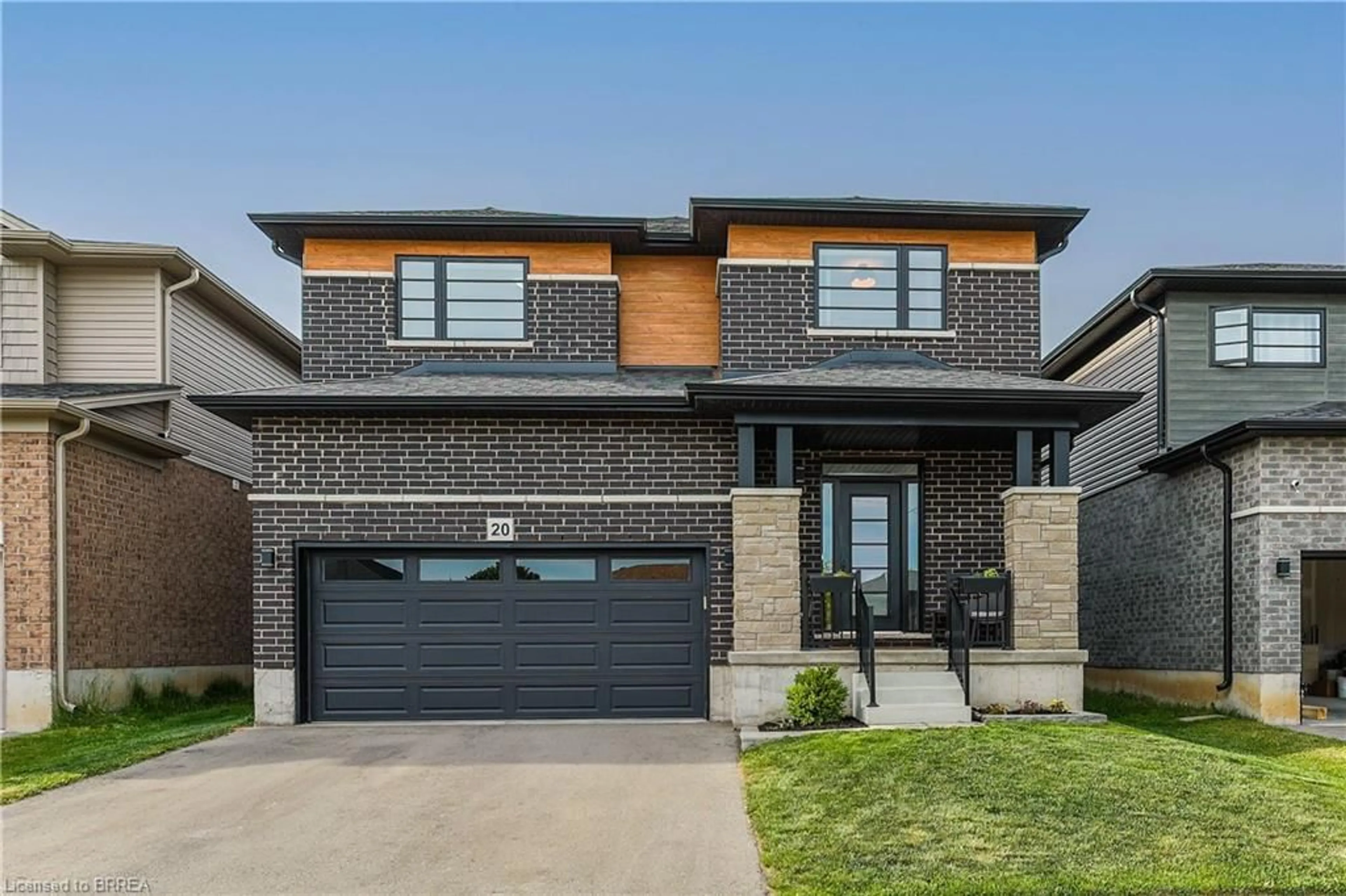 Home with brick exterior material, street for 20 Cumberland St, Brantford Ontario N3S 7M5