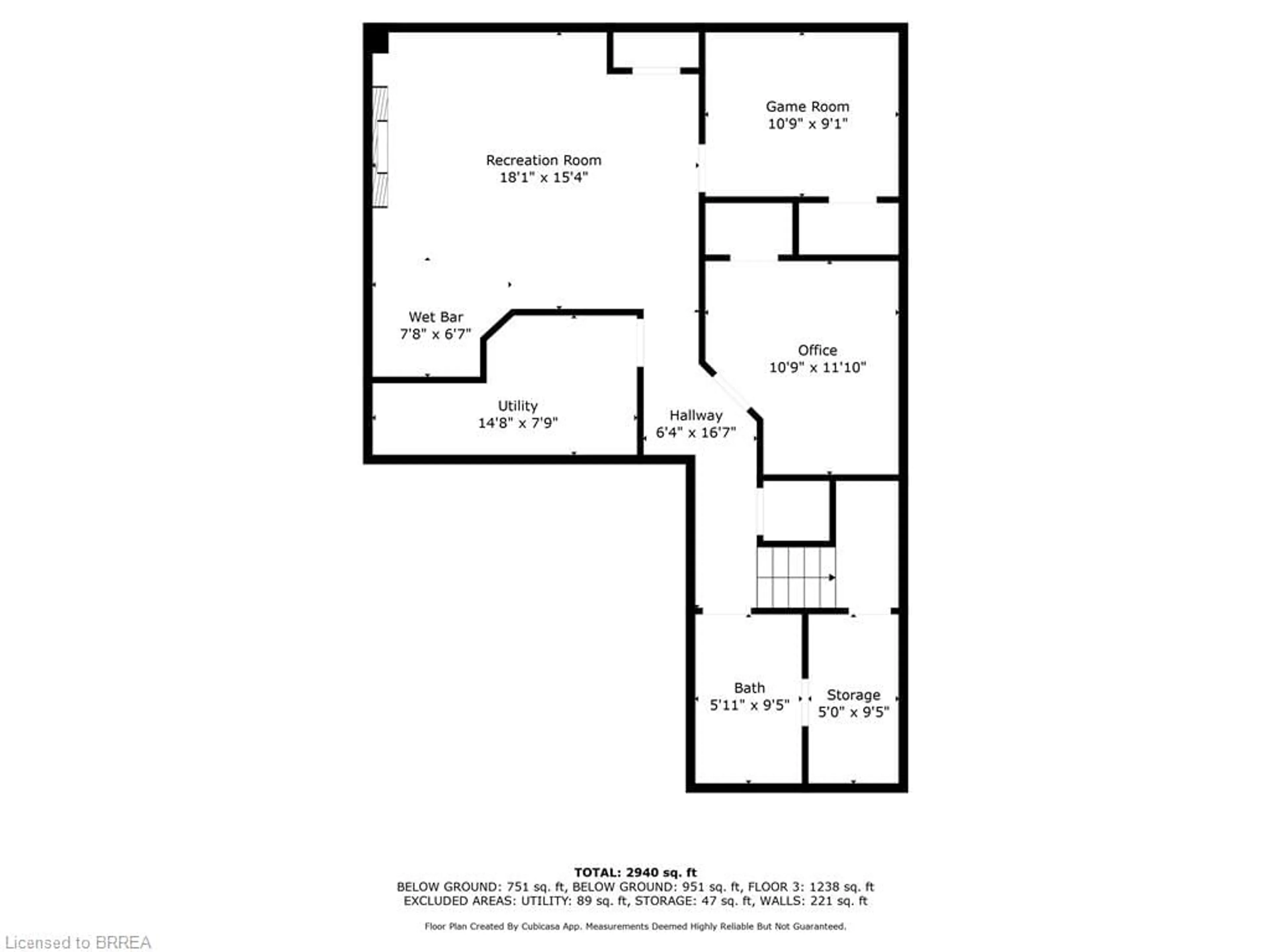 Floor plan for 20 Cumberland St, Brantford Ontario N3S 7M5