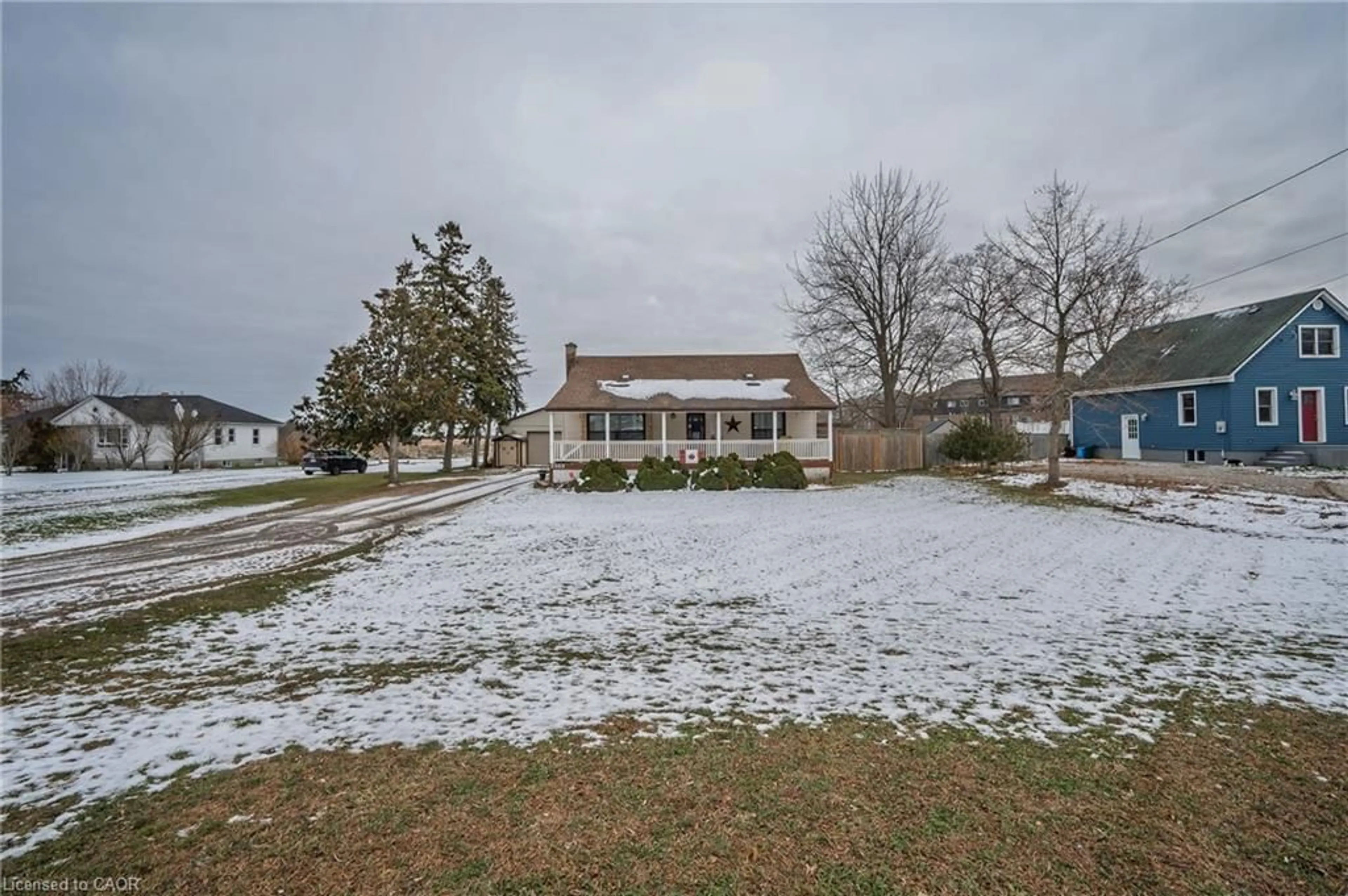 A pic from outside/outdoor area/front of a property/back of a property/a pic from drone, unknown for 2323 56 Hwy, Binbrook Ontario L0R 1C0