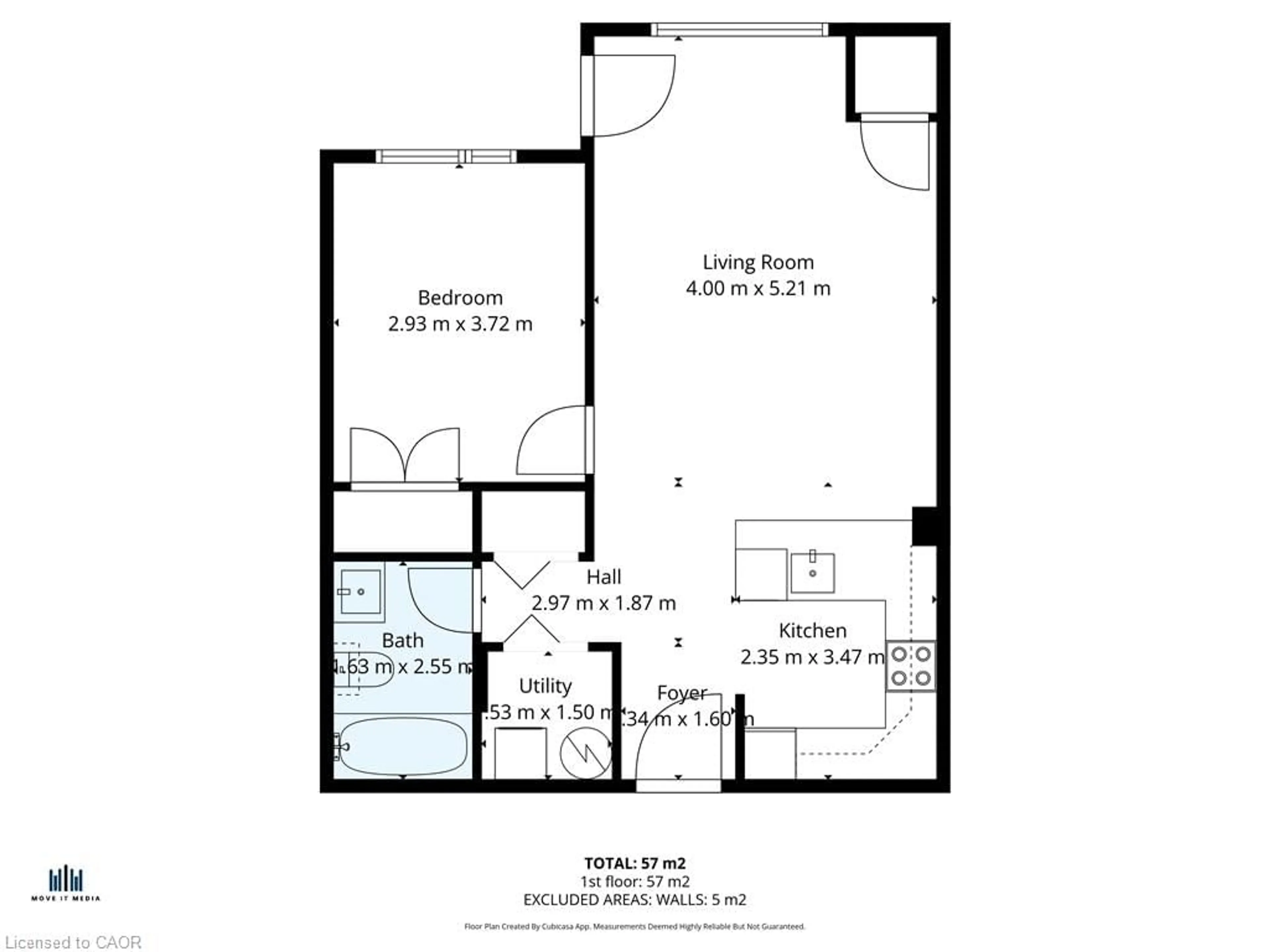 Floor plan for 3998 Victoria Ave #105, Lincoln Ontario L0R 2C0