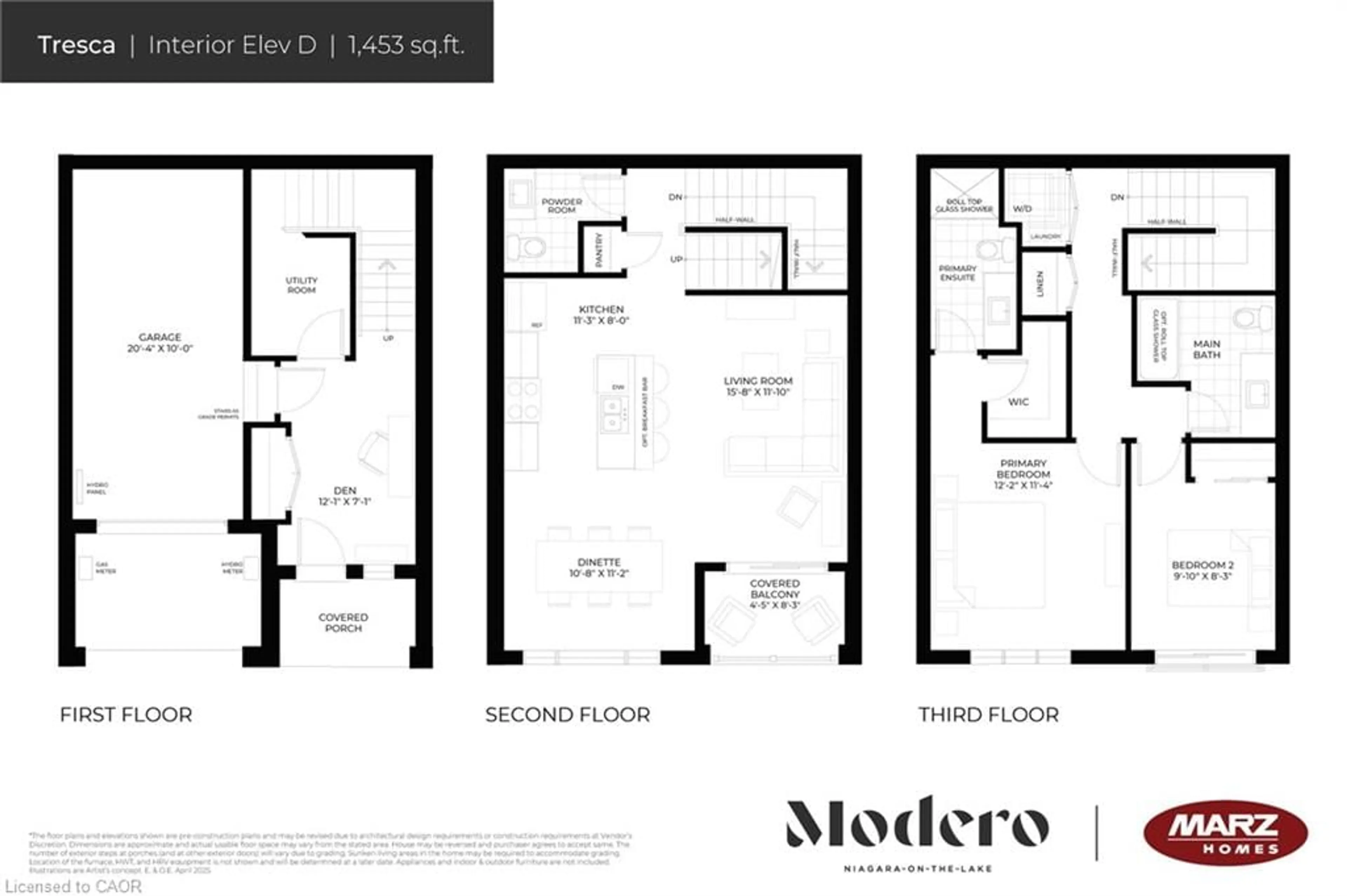 Floor plan for LOT 21 Concession 7 Rd, Niagara-on-the-Lake Ontario L0S 1J0