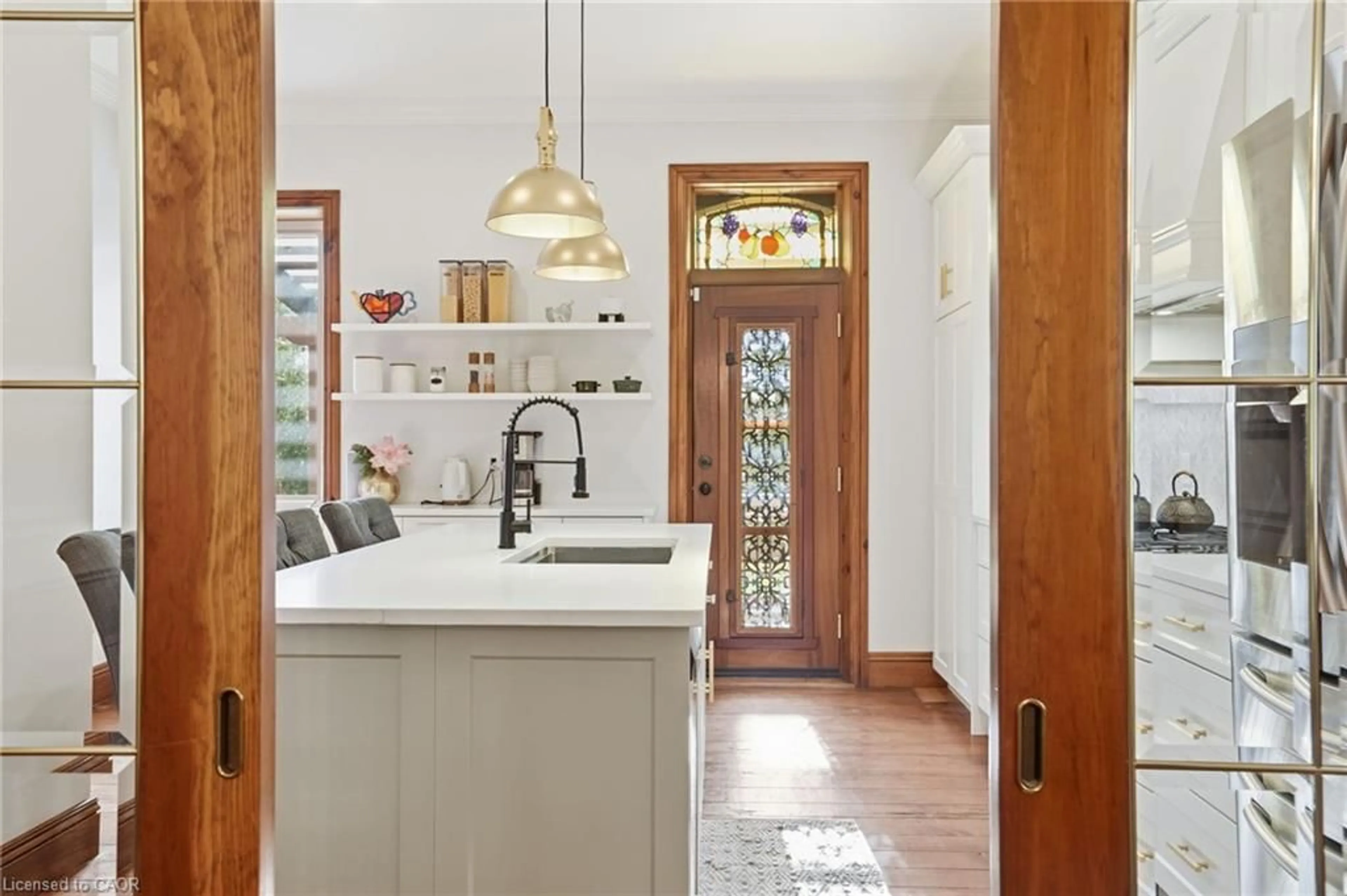 Open concept kitchen, ceramic/tile floor for 1664 Nebo Rd, Mount Hope Ontario L0R 1W0