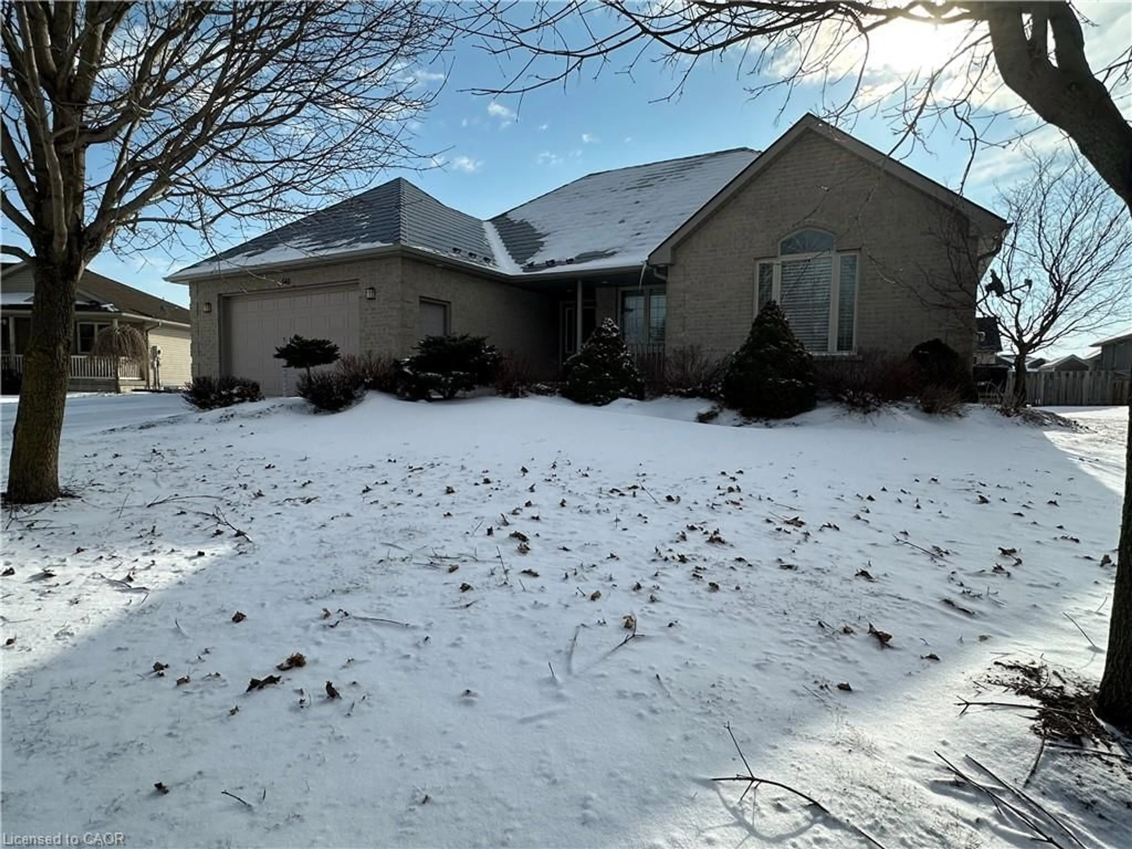 A pic from outside/outdoor area/front of a property/back of a property/a pic from drone, street for 540 Old 81 St, Palmerston Ontario N0G 2P0