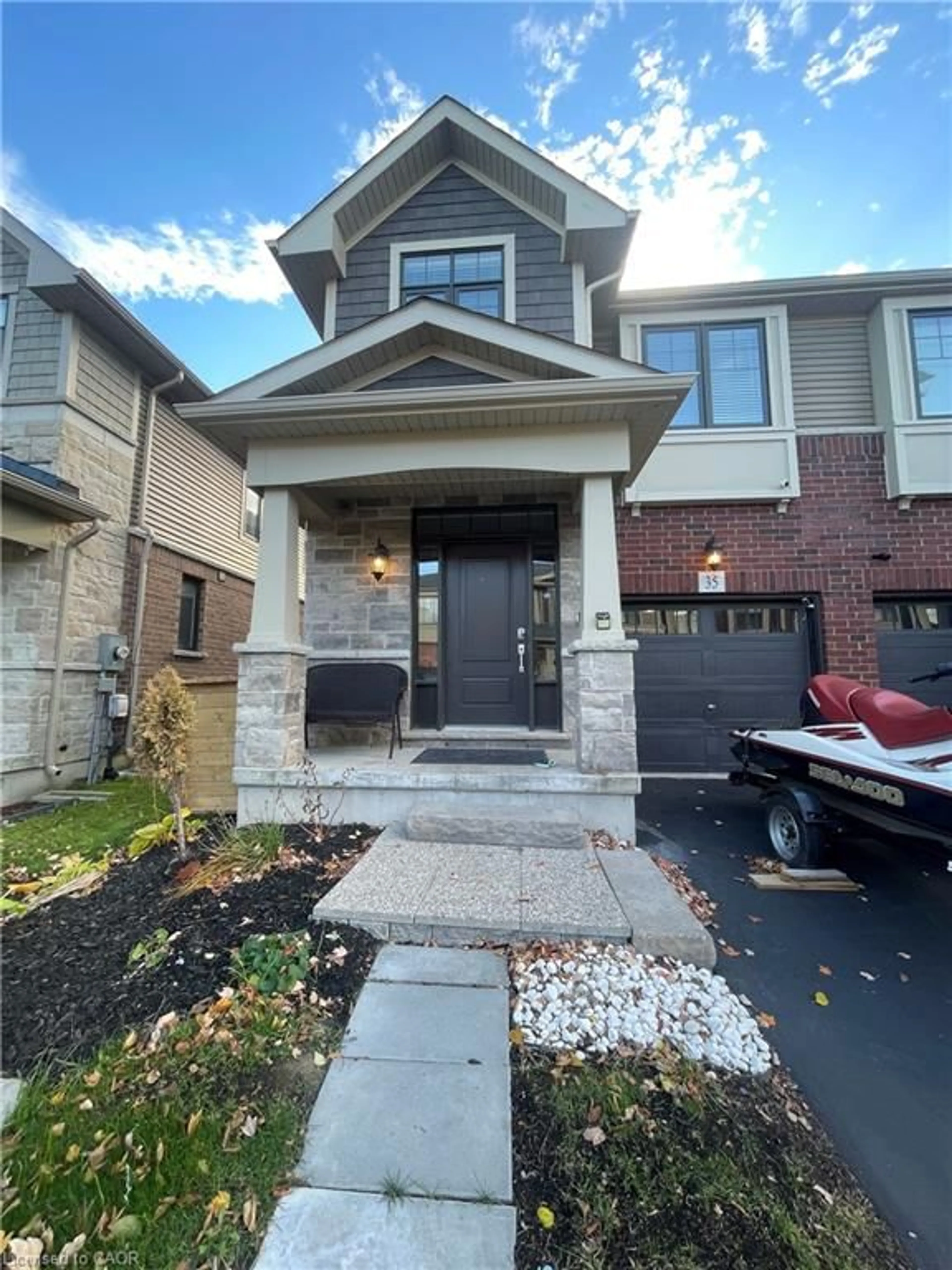 Home with brick exterior material, street for 1890 Rymal Rd #35, Hamilton Ontario L0R 1P0