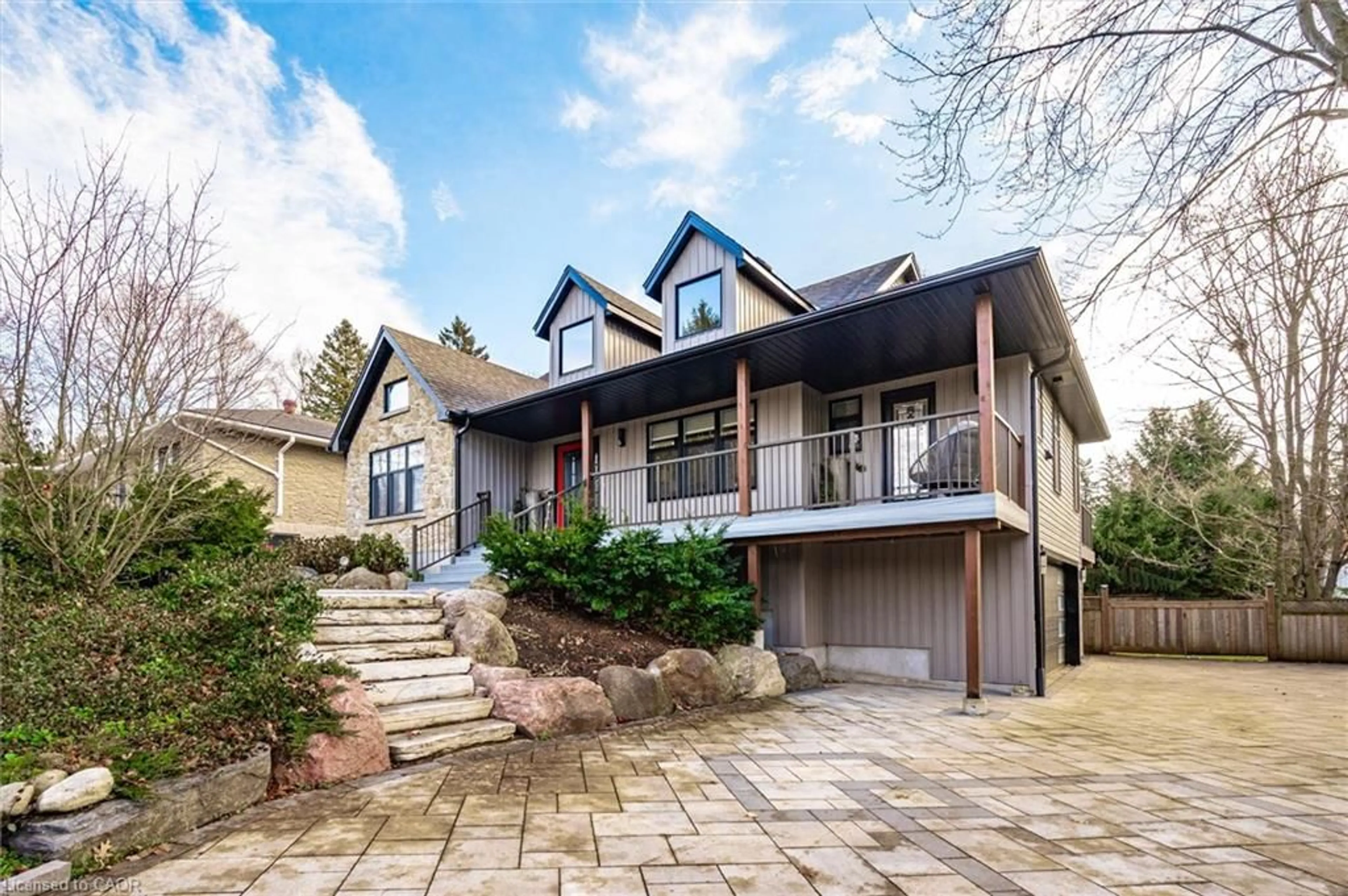 Home with brick exterior material, street for 36 Emily St, Elora Ontario N0B 1S0