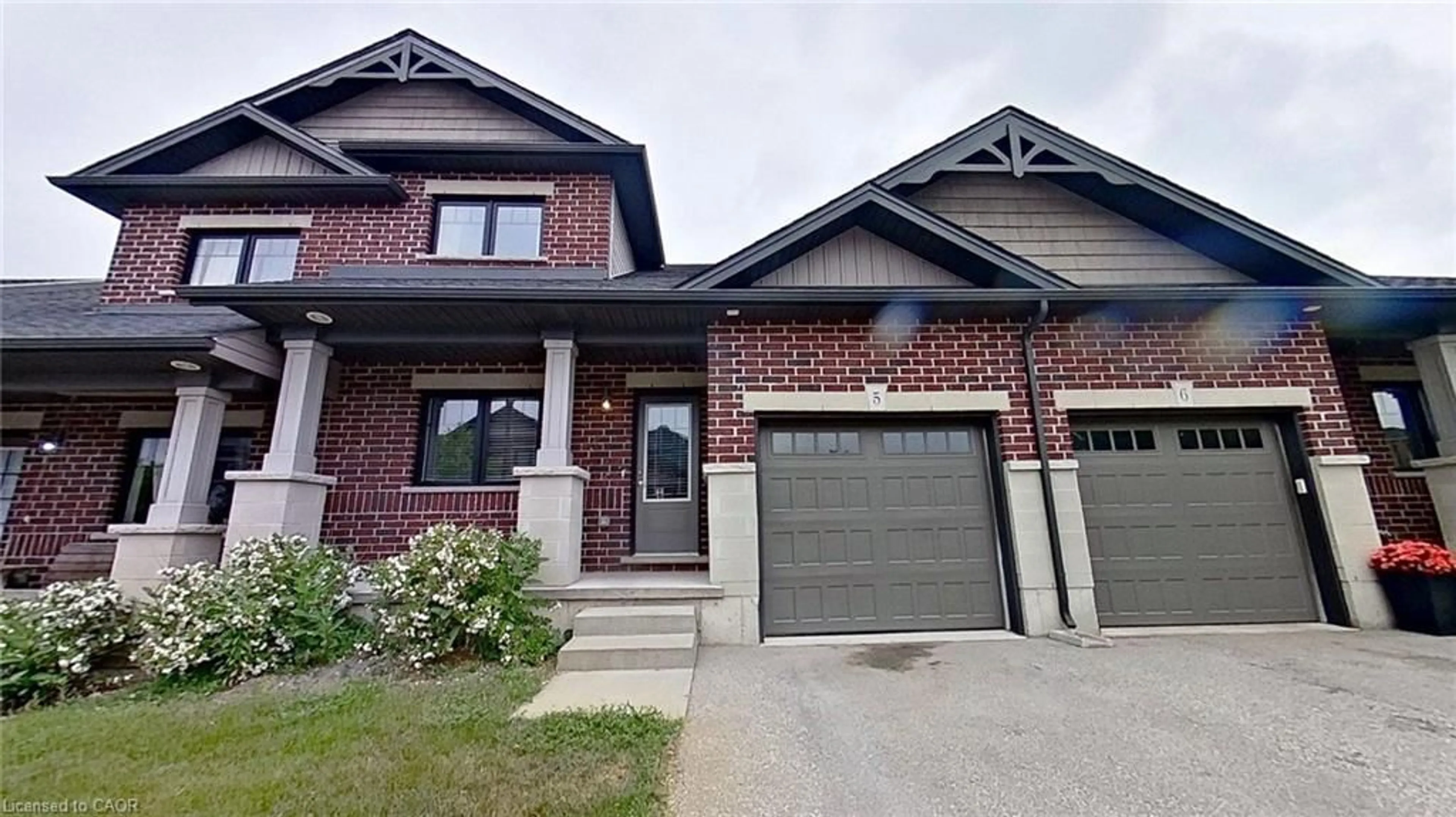Home with brick exterior material, street for 1 Chamberlain Ave #5, Ingersoll Ontario N5C 0C7
