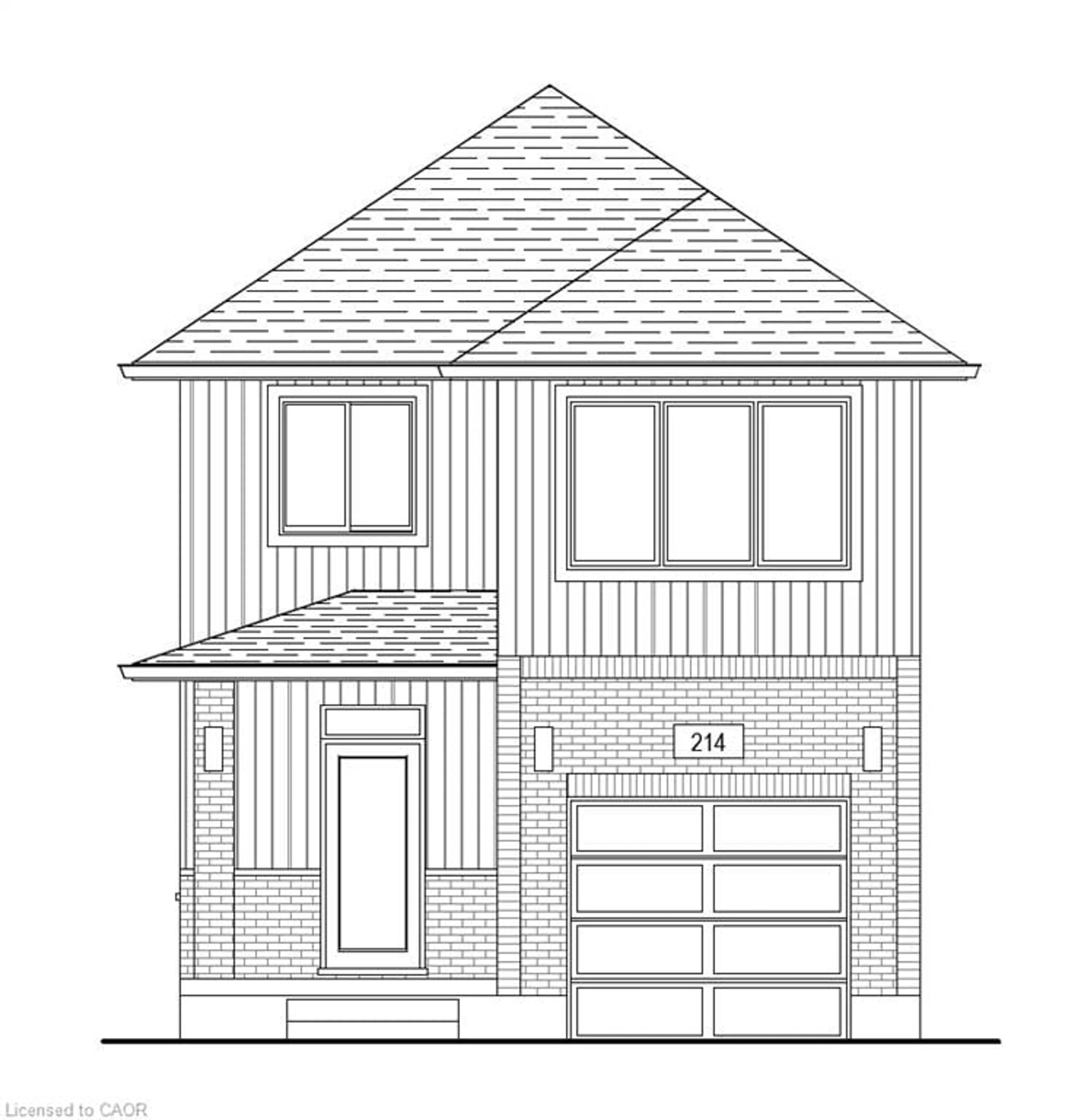 Home with brick exterior material, building for 492 Green Gate Blvd, Cambridge Ontario N1T 2C5