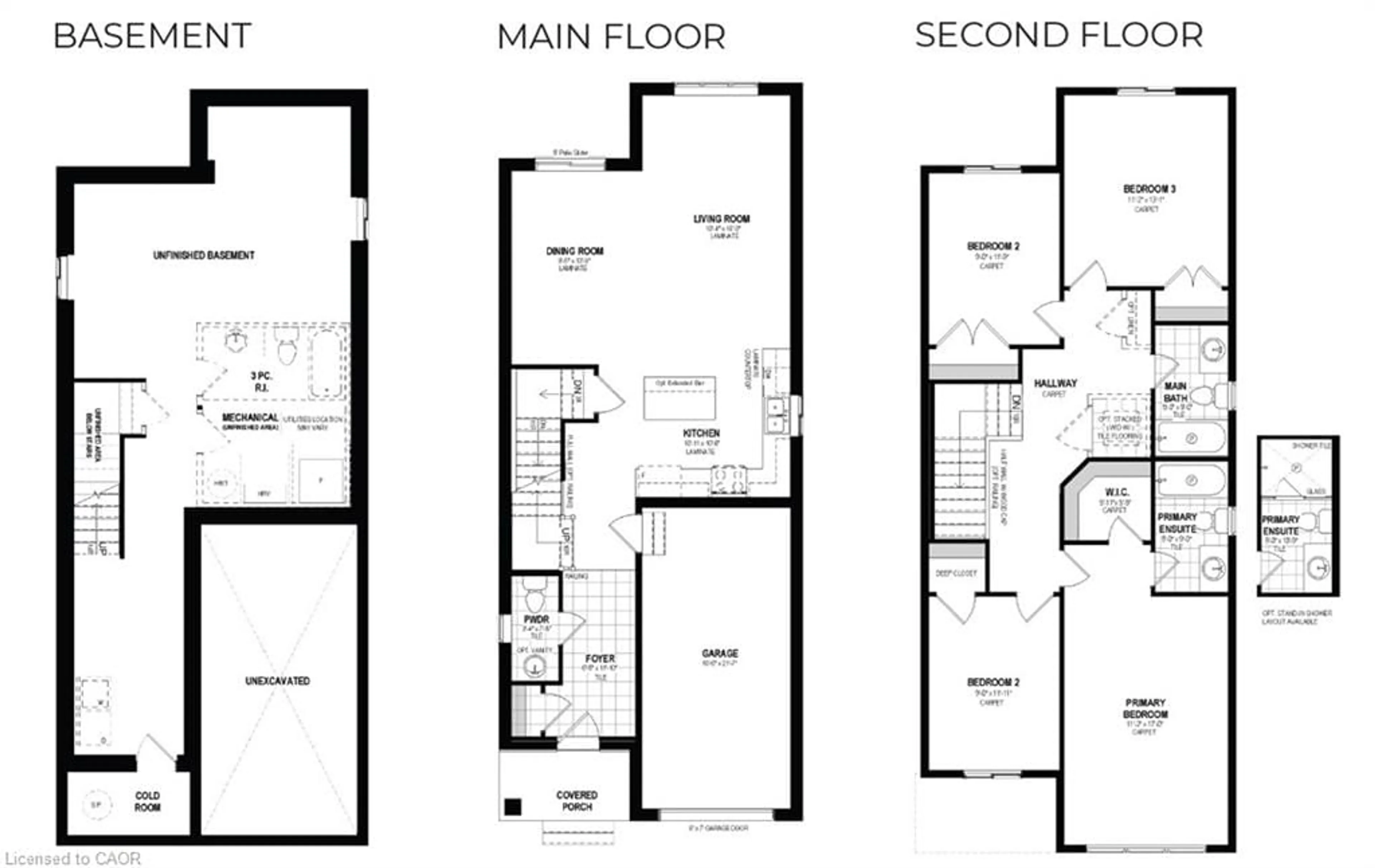 Floor plan for 492 Green Gate Blvd, Cambridge Ontario N1T 2C5