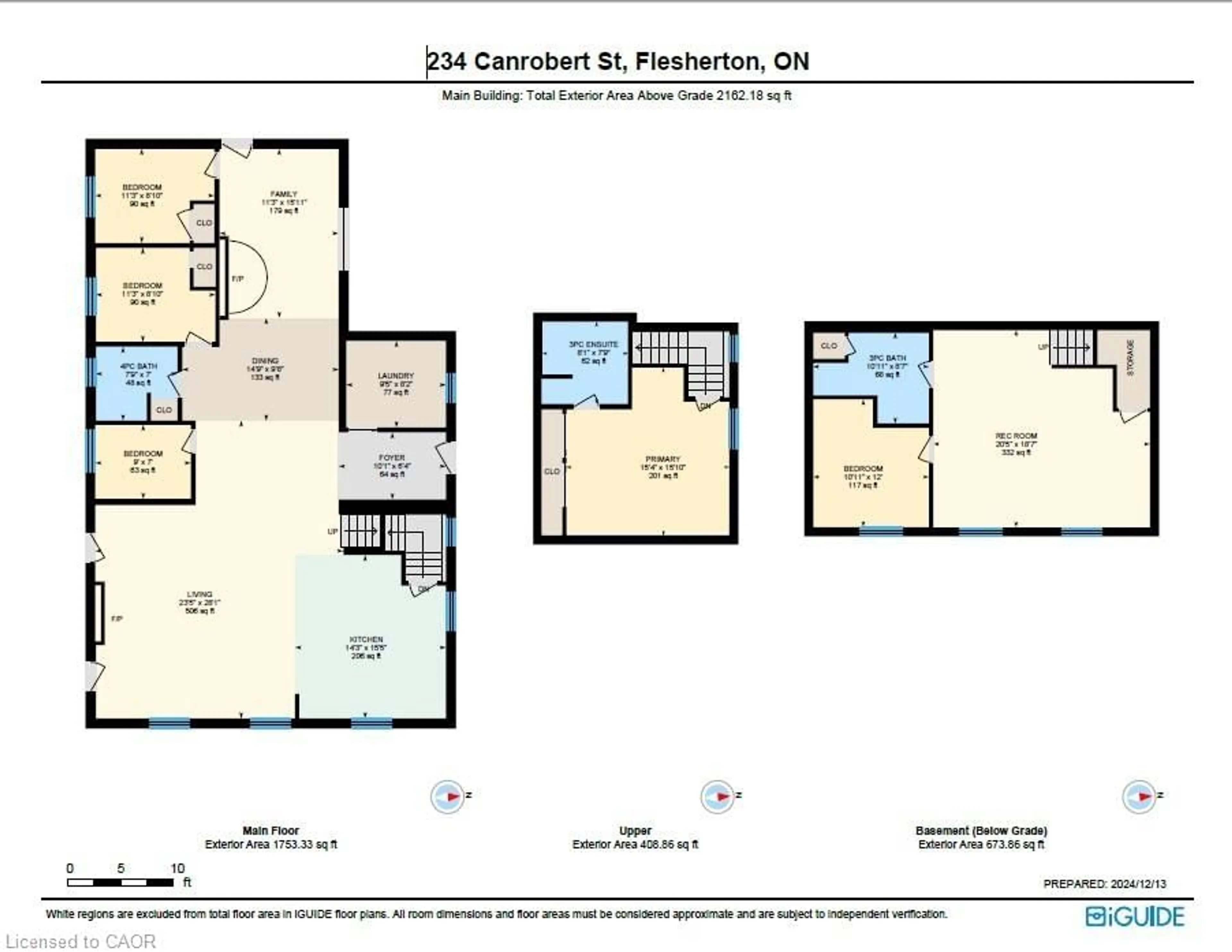 Floor plan for 234 Canrobert St, Eugenia Ontario N0C 1E0