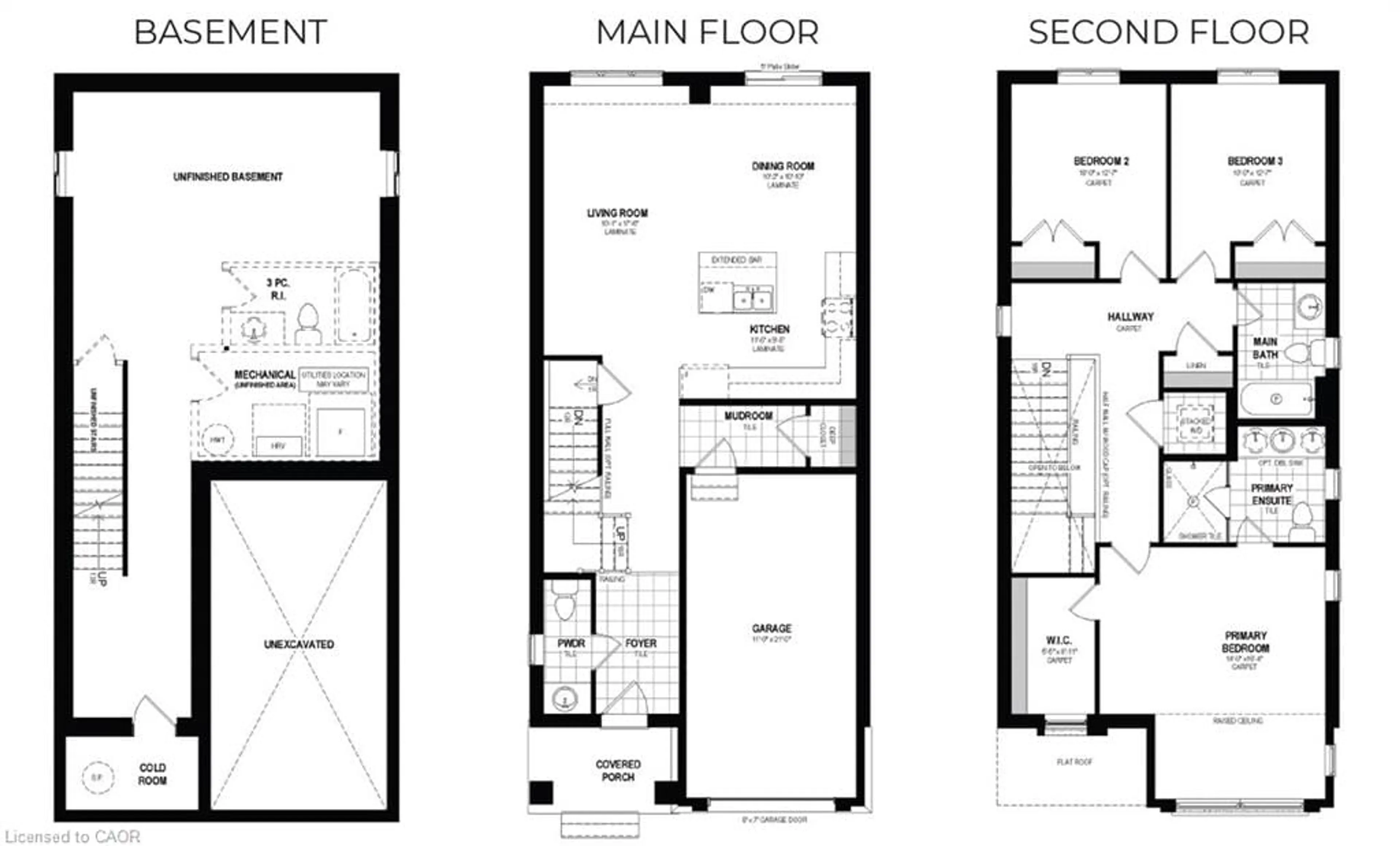 Floor plan for 488 Green Gate Blvd, Cambridge Ontario N1T 0H7