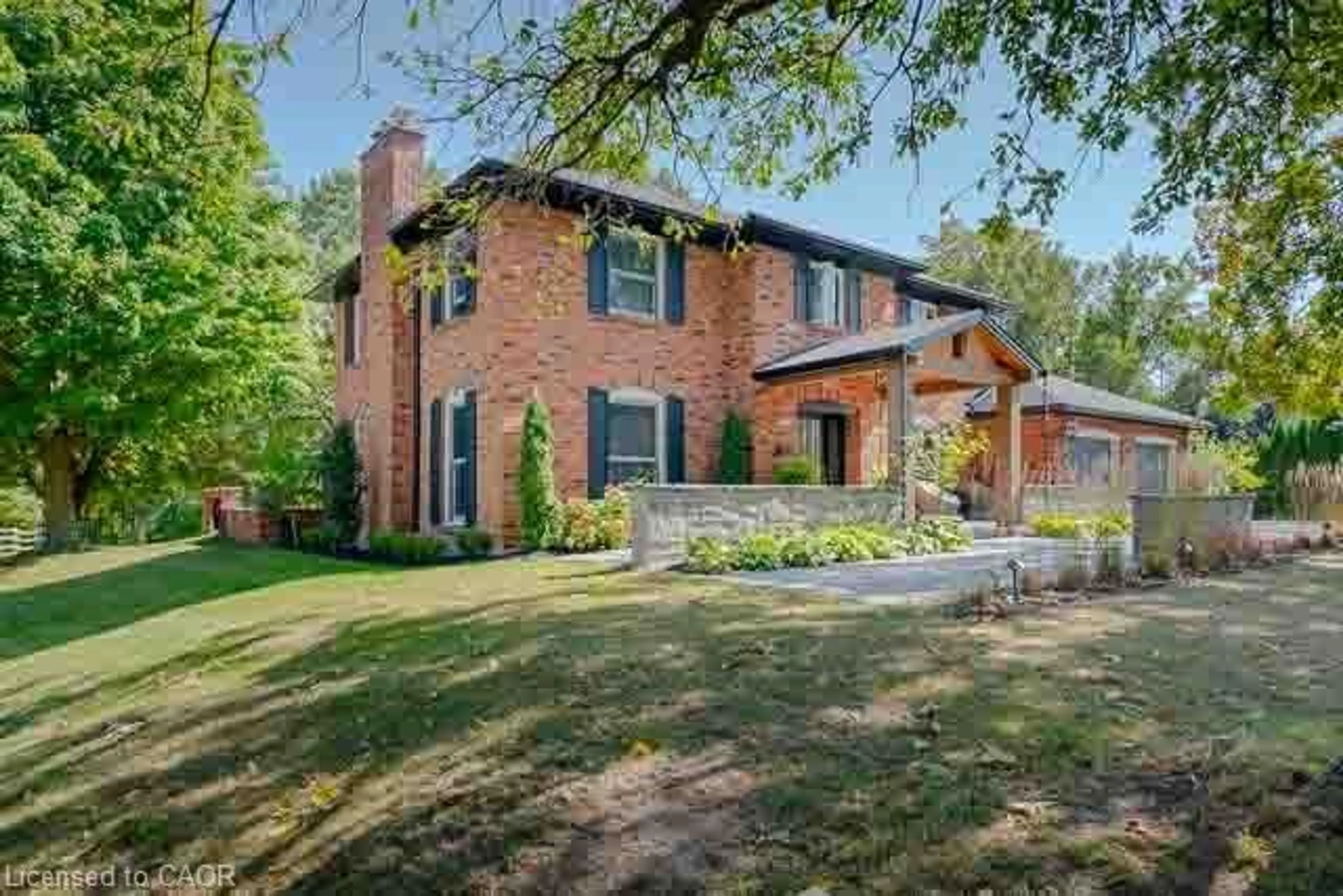 Home with brick exterior material, street for 4344 No 1 Side Rd, Burlington Ontario L7M 0X3