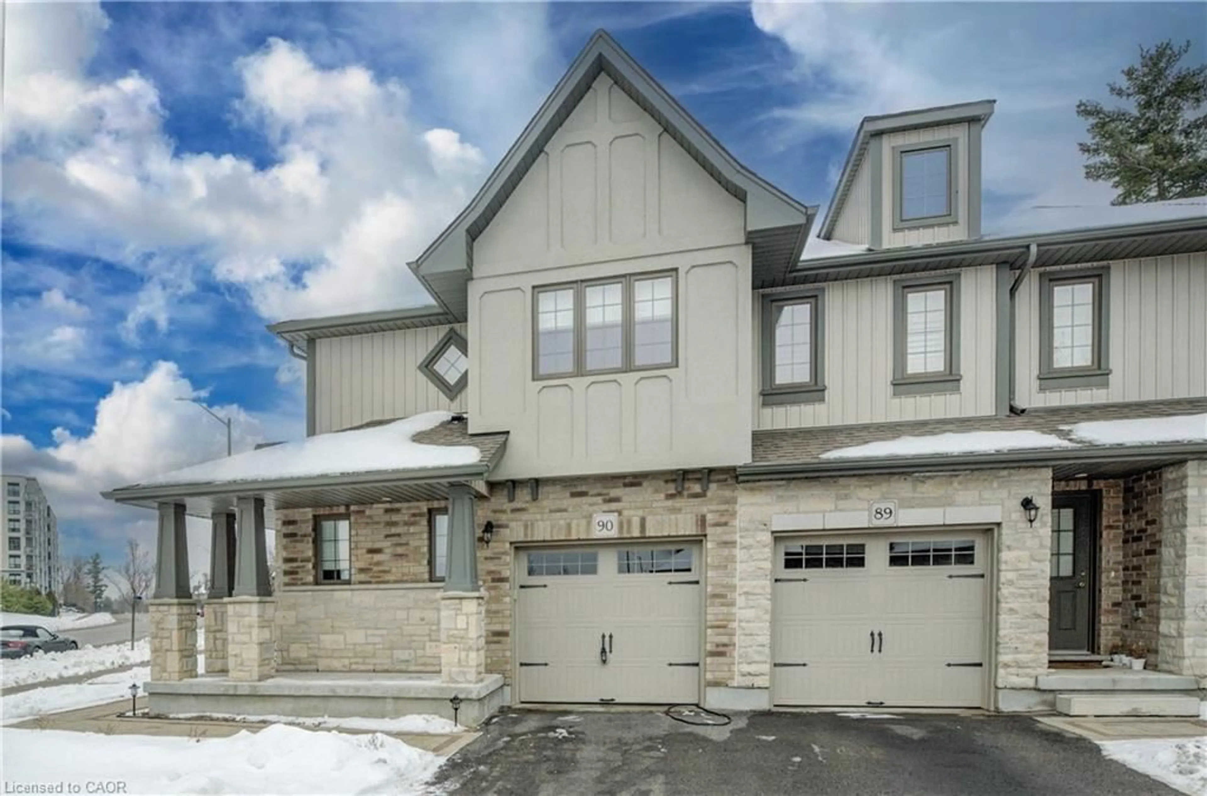 Home with brick exterior material, street for 635 Saginaw Pky #90, Cambridge Ontario N1T 0C1