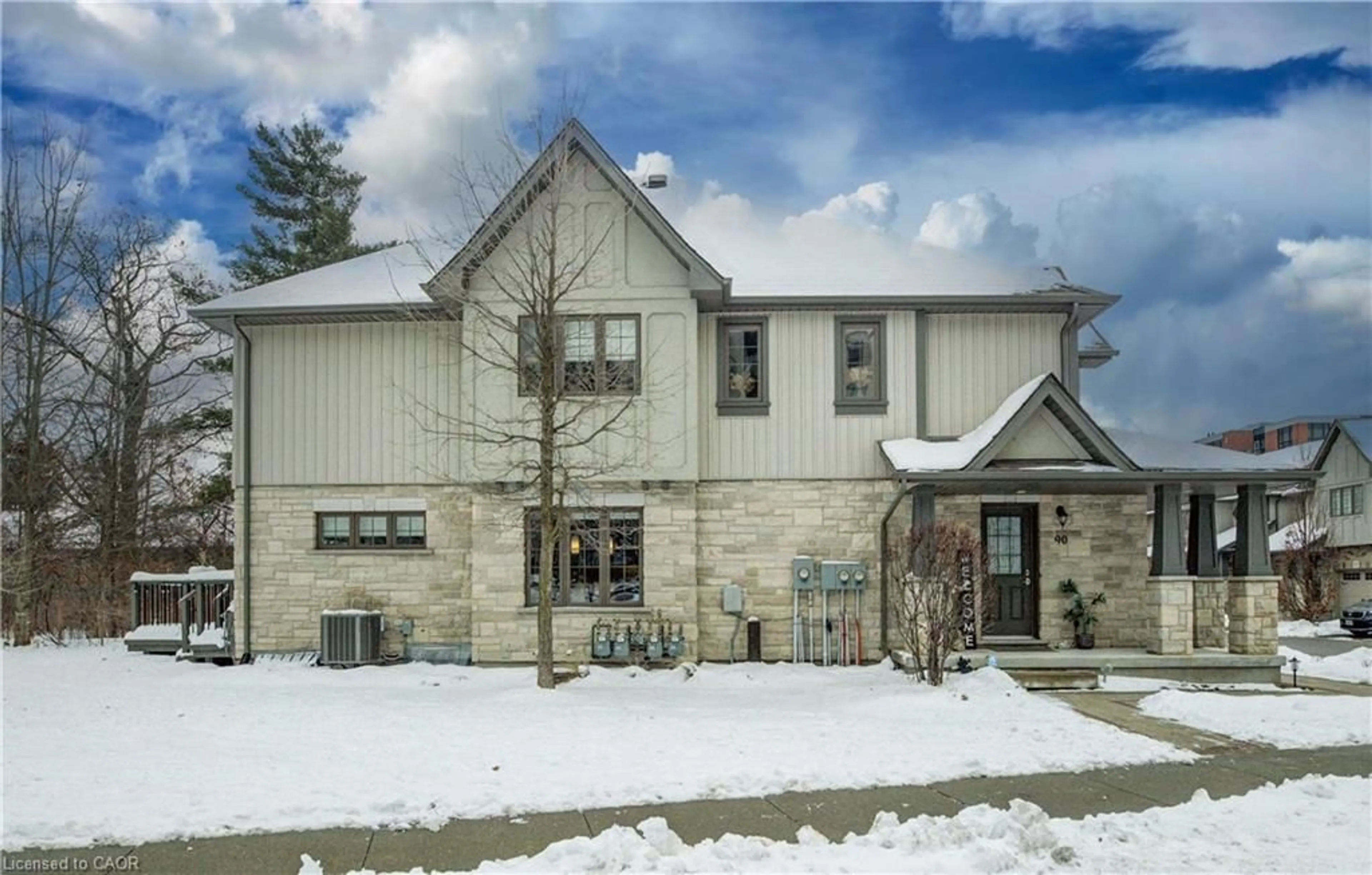 Home with brick exterior material, street for 635 Saginaw Pky #90, Cambridge Ontario N1T 0C1