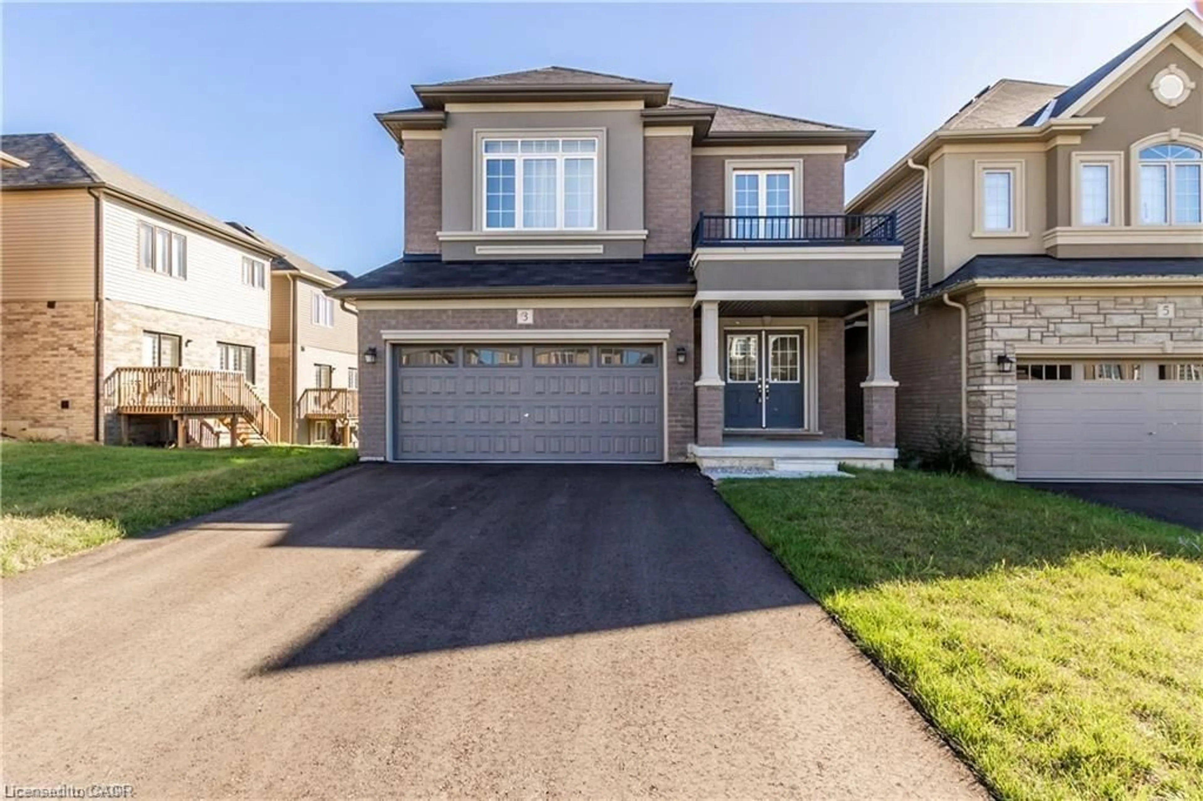 Home with brick exterior material, street for 3 Stokes Rd, Paris Ontario N3L 3E3