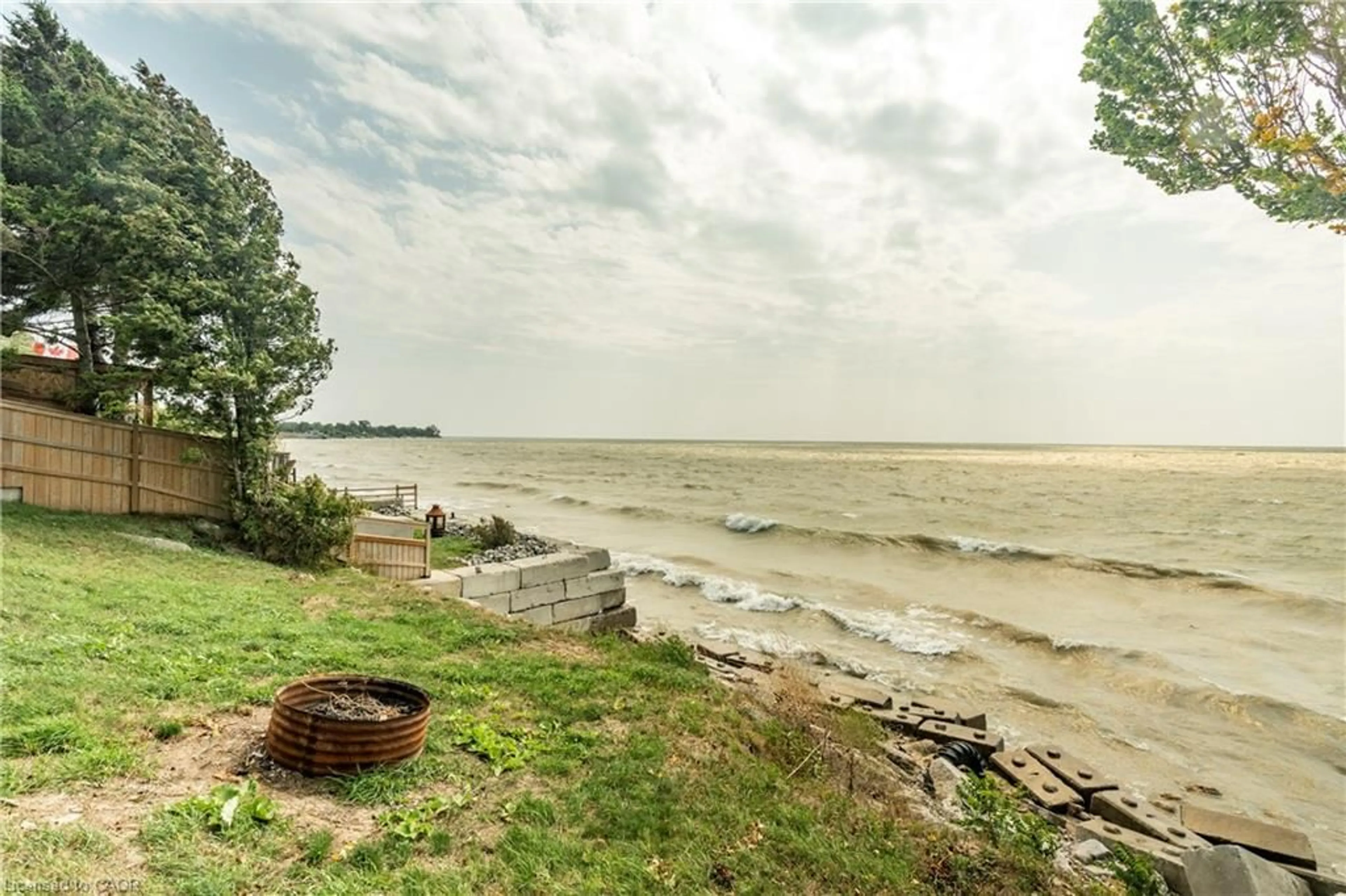 Patio, water/lake/river/ocean view for 22 Erieview Lane, Nanticoke Ontario N0A 1L0