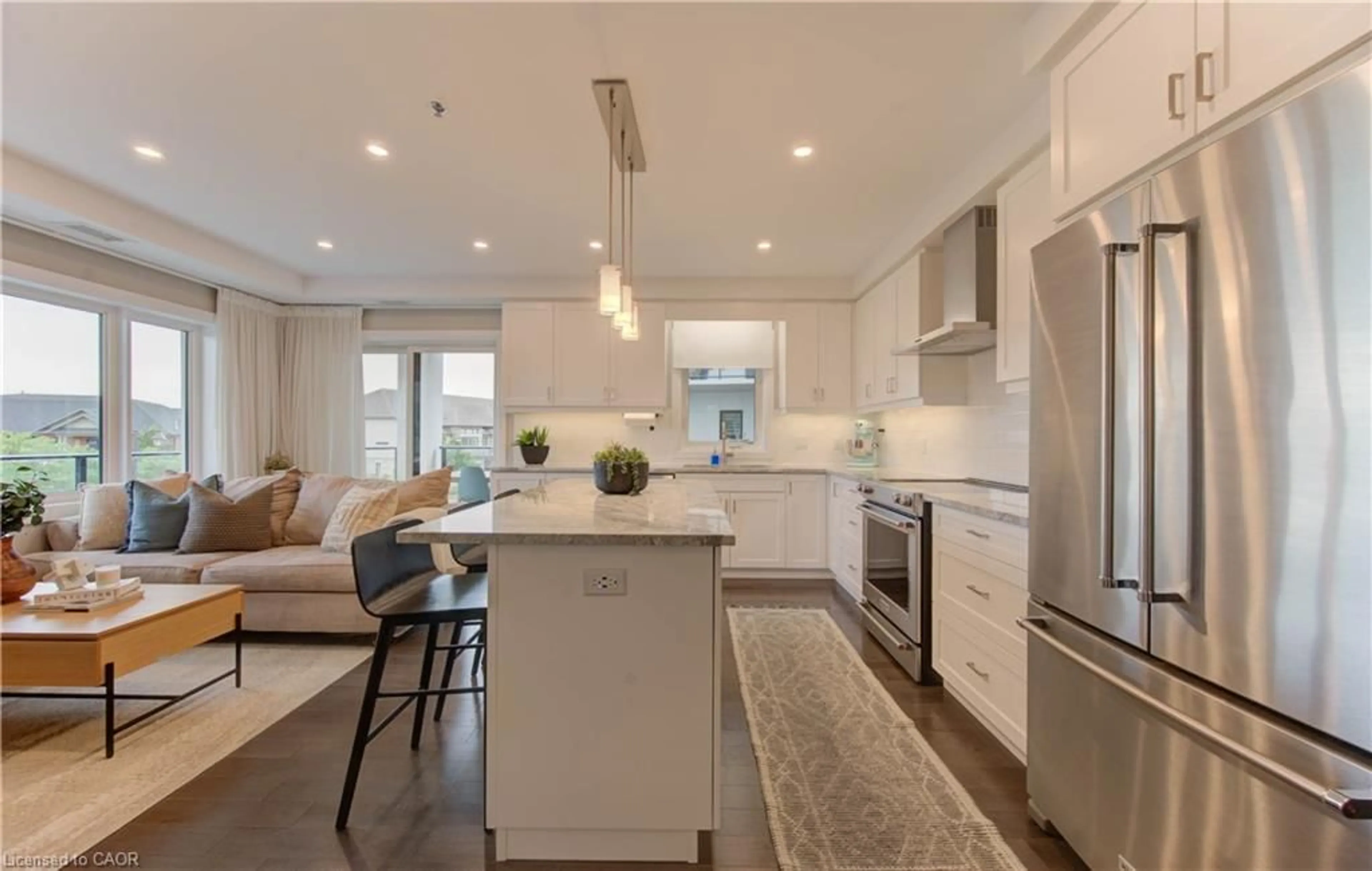 Open concept kitchen, unknown for 249 Grey Silo Rd #202, Waterloo Ontario N2K 0G8