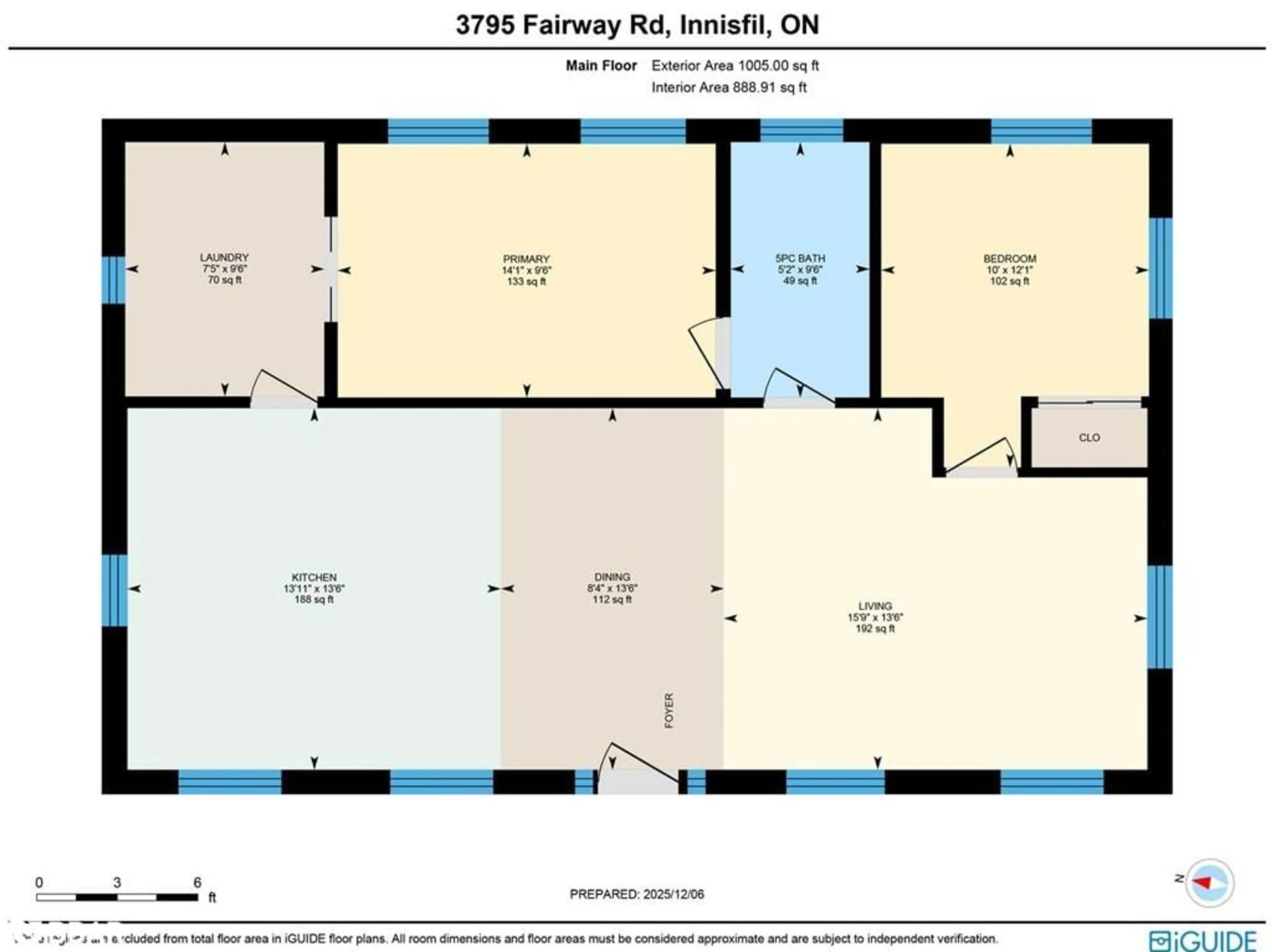 Floor plan for 3795 Fairway Rd, Innisfil Ontario L9S 2L4