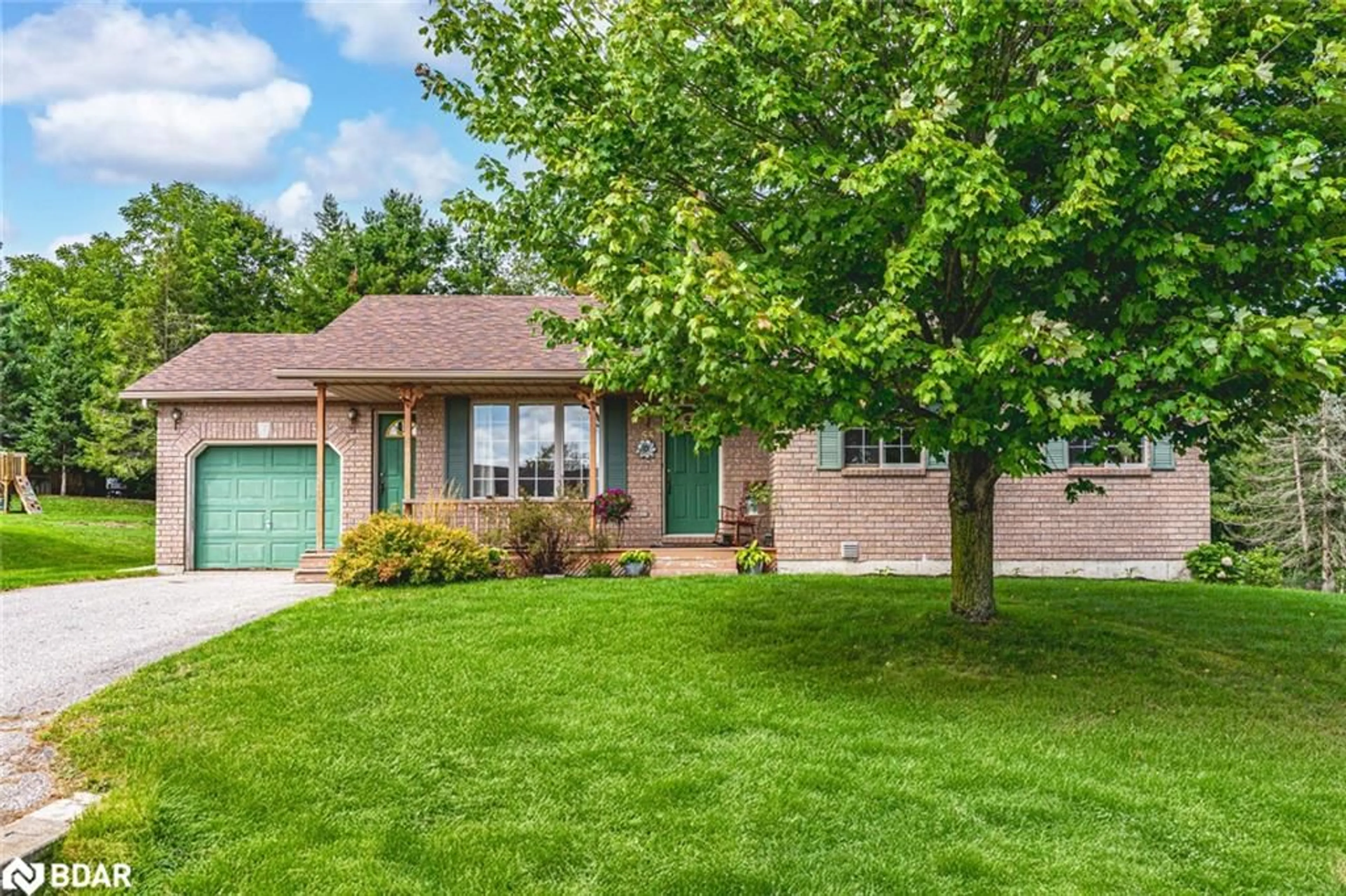 Home with brick exterior material, street for 55 Marlow Cir, Hillsdale Ontario L0L 1V0