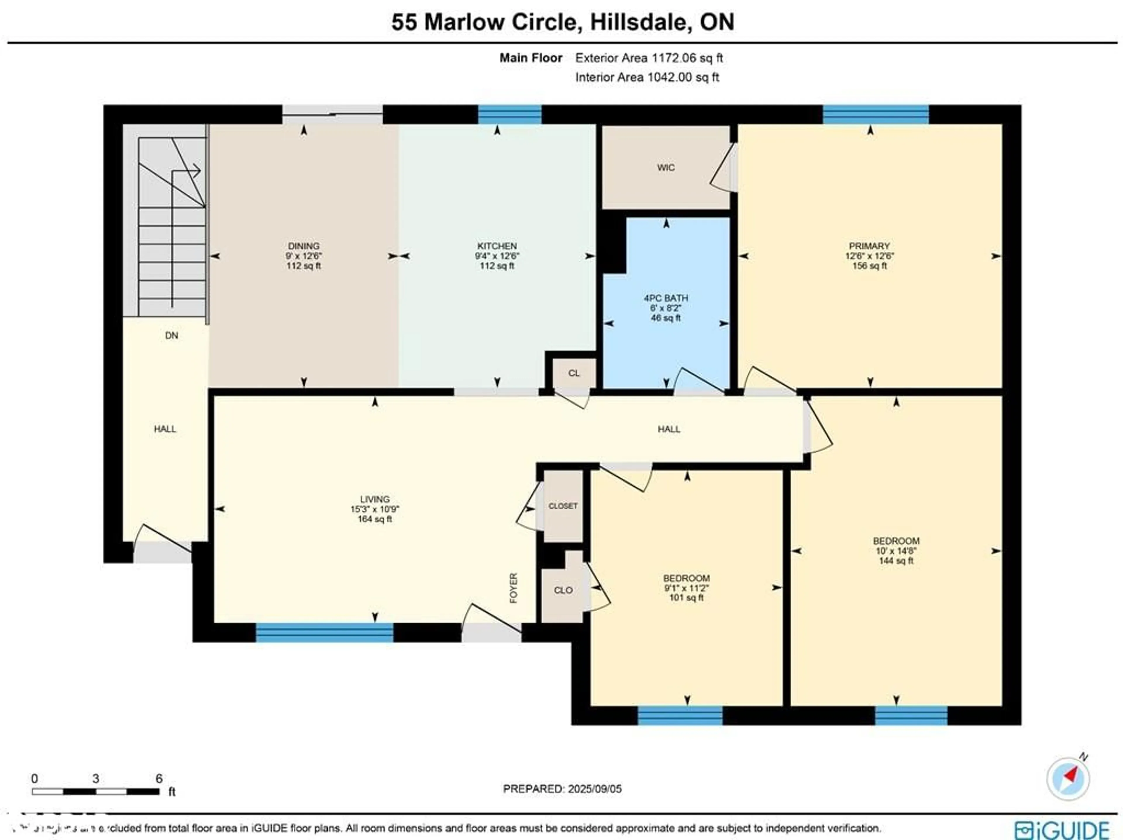 Floor plan for 55 Marlow Cir, Hillsdale Ontario L0L 1V0