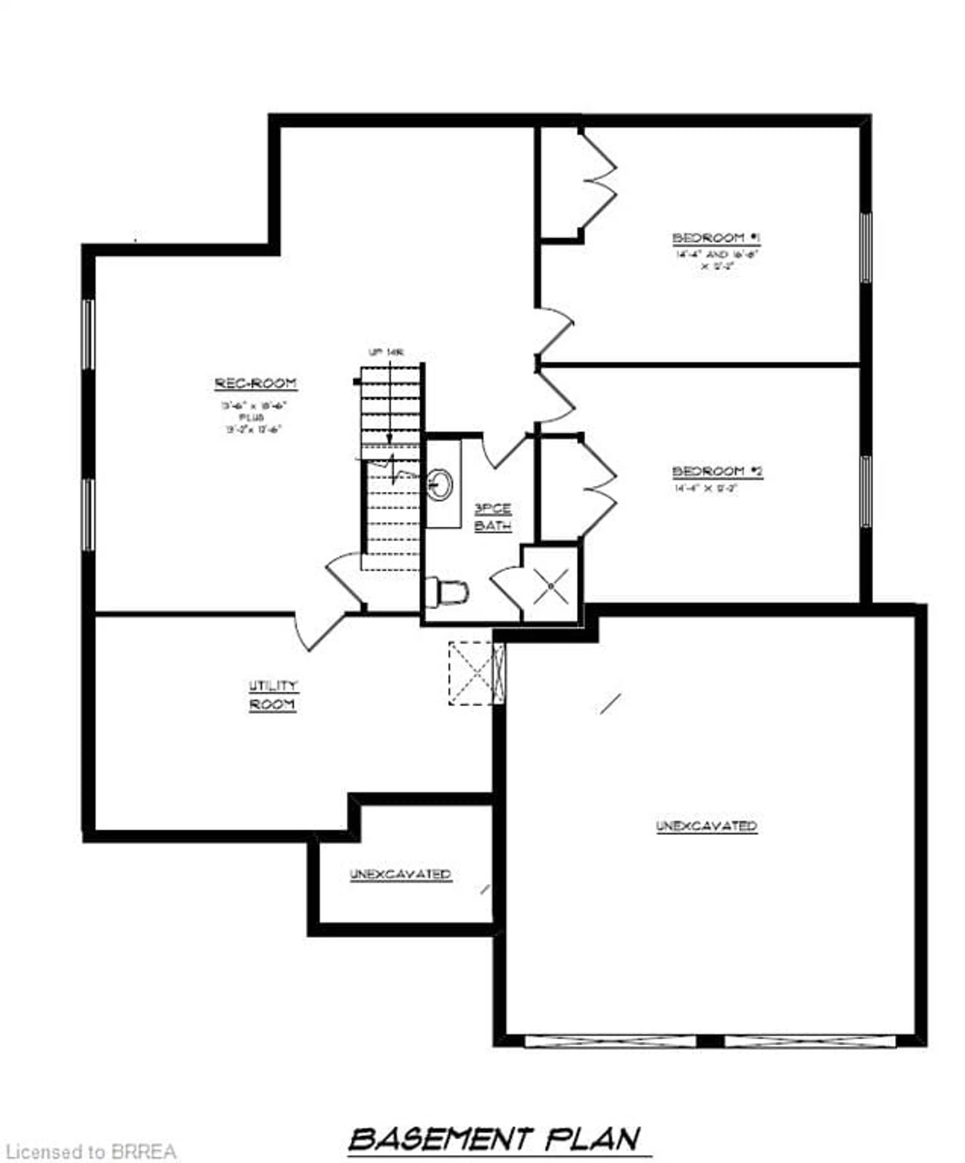 Floor plan for LOT 3 Donegal Dr, Brantford Ontario N3T 6K8