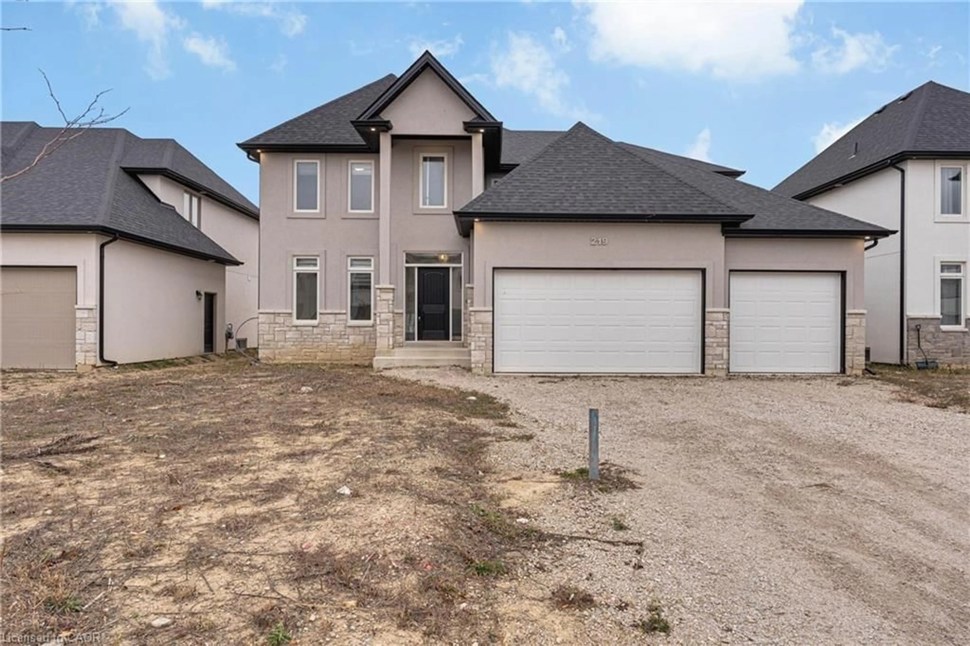 Home with brick exterior material, street for 219 Cowan Crt, Amherstburg Ontario N9V 0G9