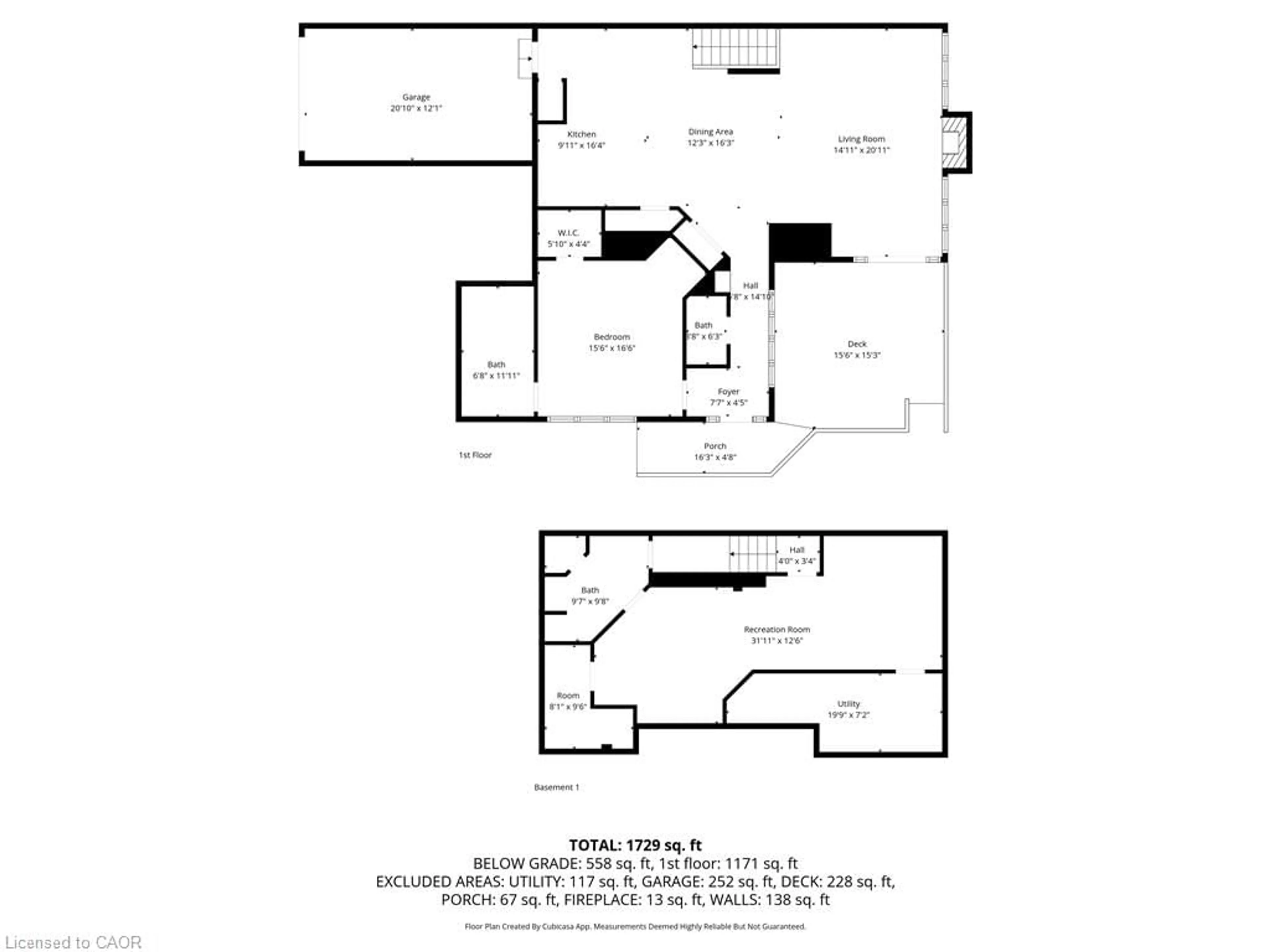 Floor plan for 3230 New St #7, Burlington Ontario L7N 1M8