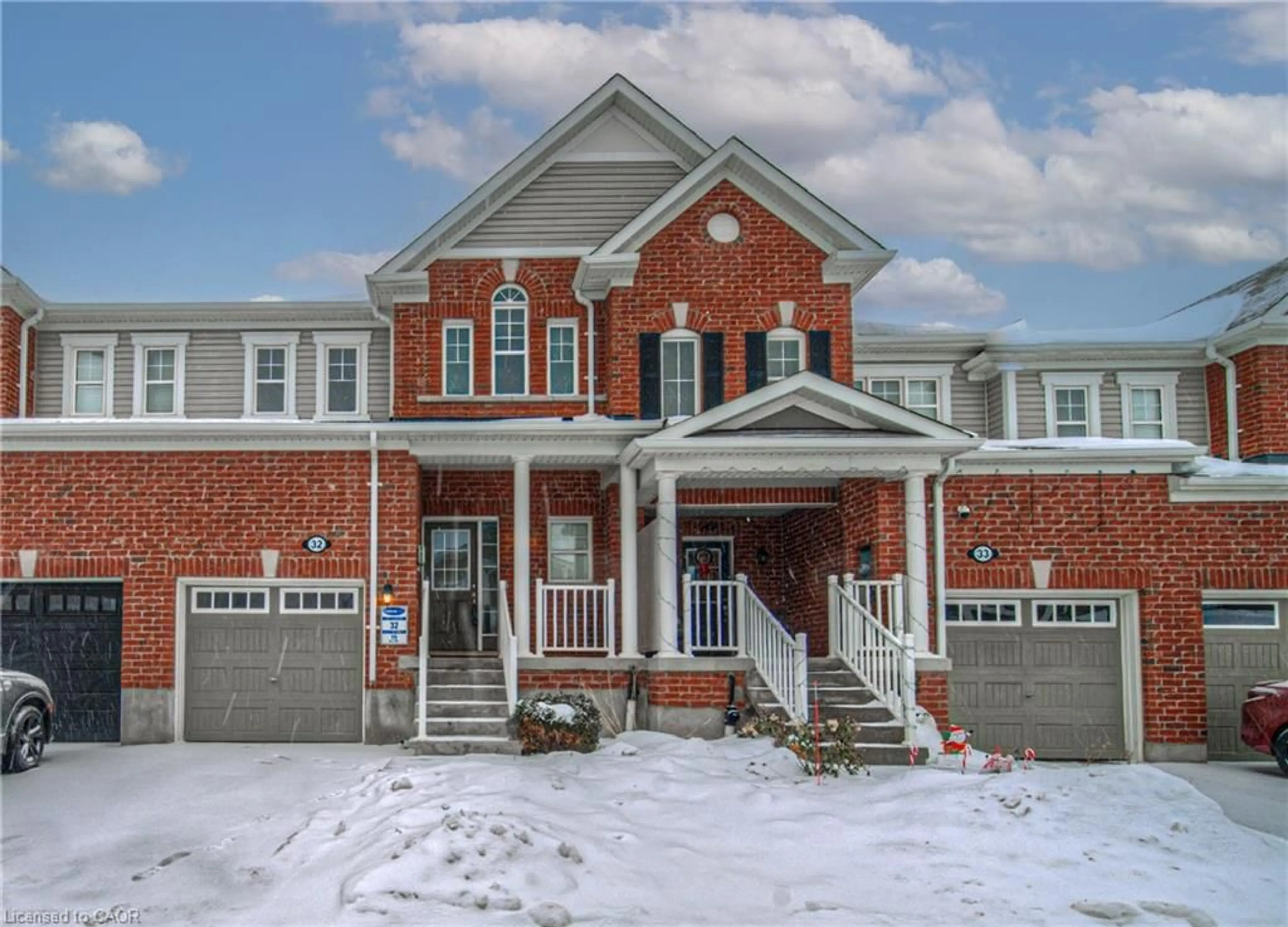 Home with brick exterior material, street for 19 Ridge Rd #32, Cambridge Ontario N3E 0C7