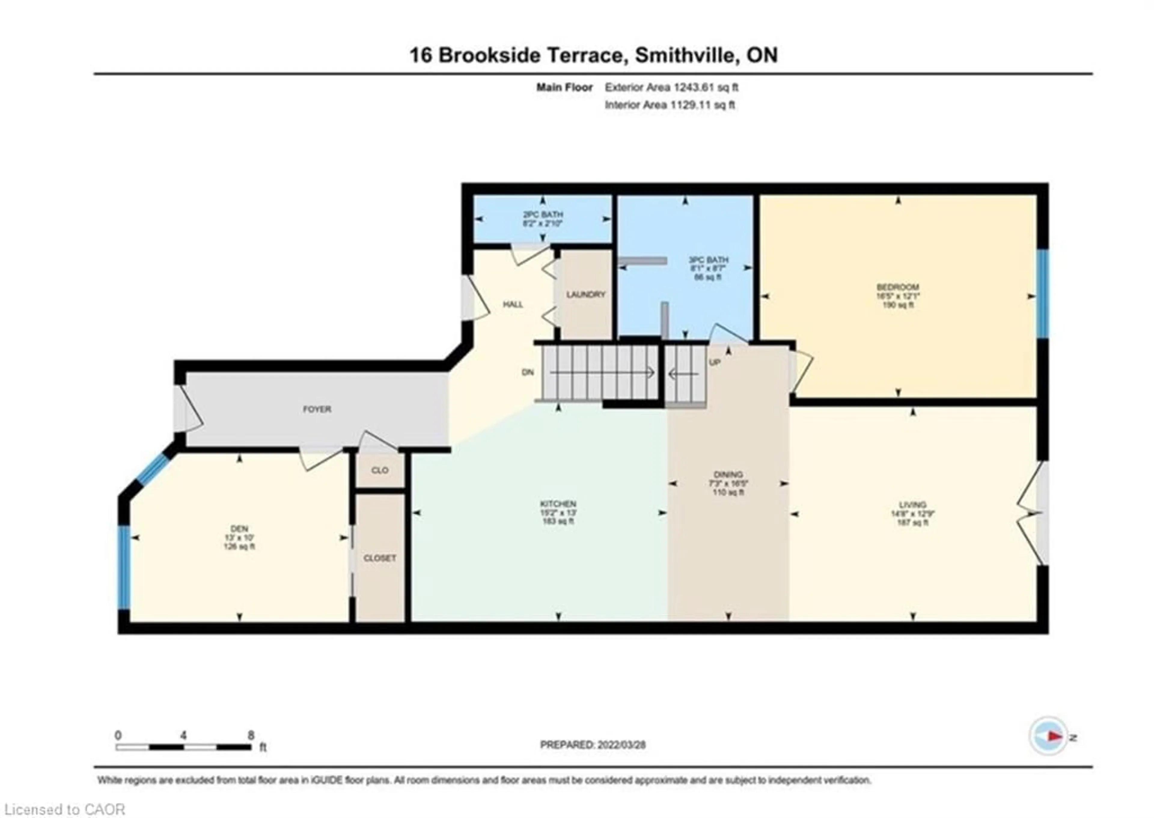 Floor plan for 16 Brookside Terr, Smithville Ontario L0R 2A0