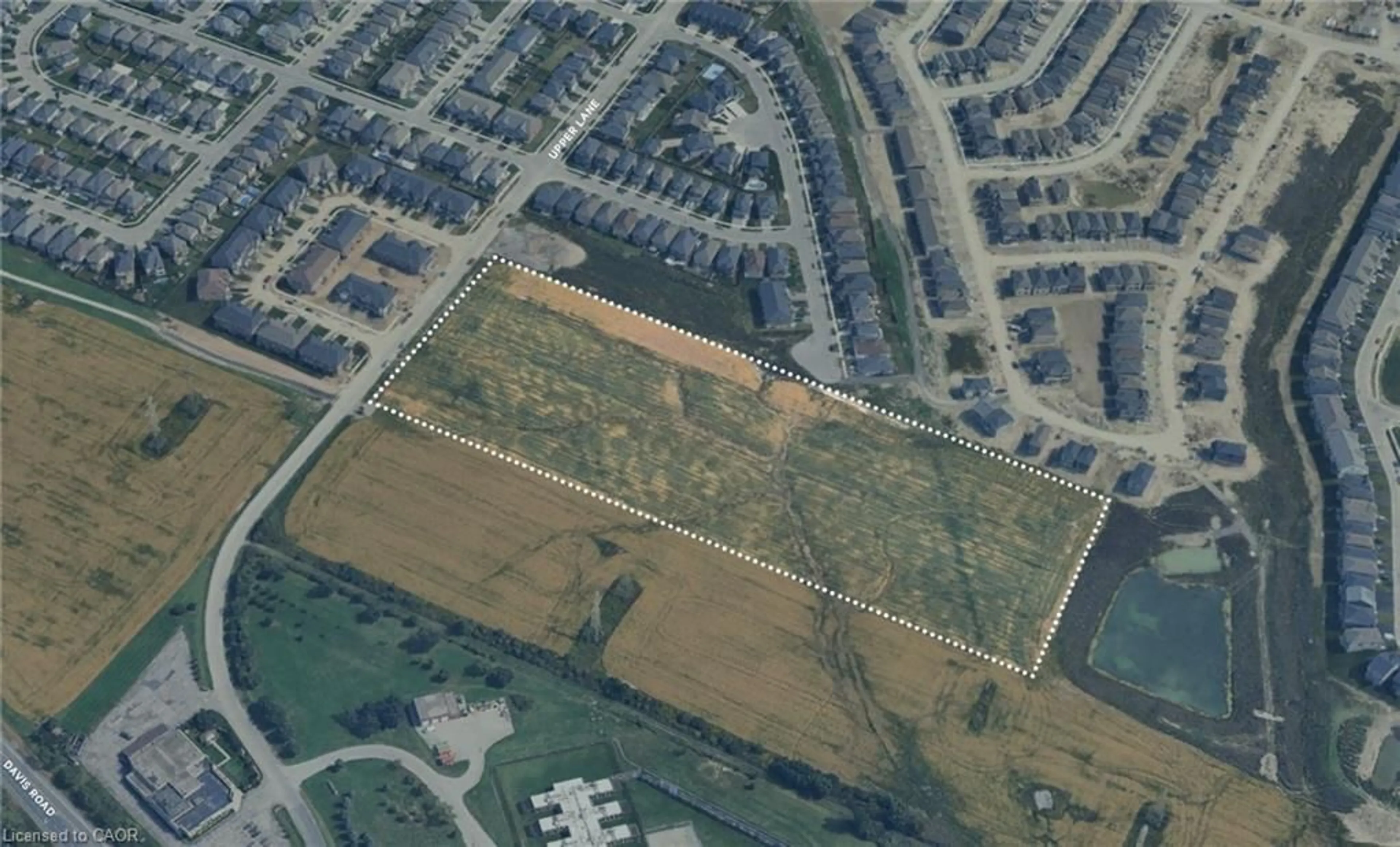 Picture of a map for LOT 92 Uppers Lane, Thorold Ontario L2V 0J8