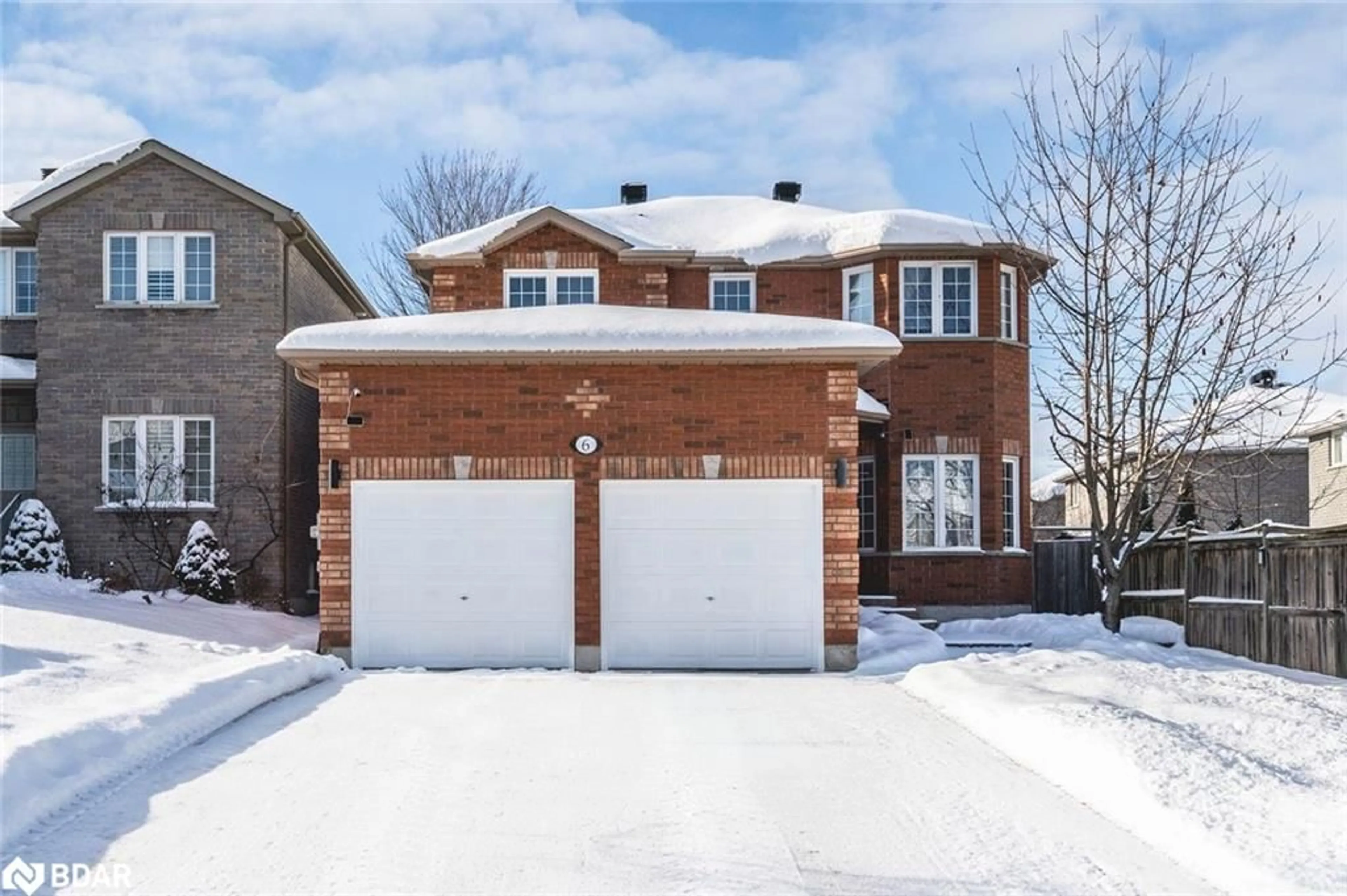 Home with brick exterior material, street for 6 Laurelwood Lane, Barrie Ontario L4N 0Z8