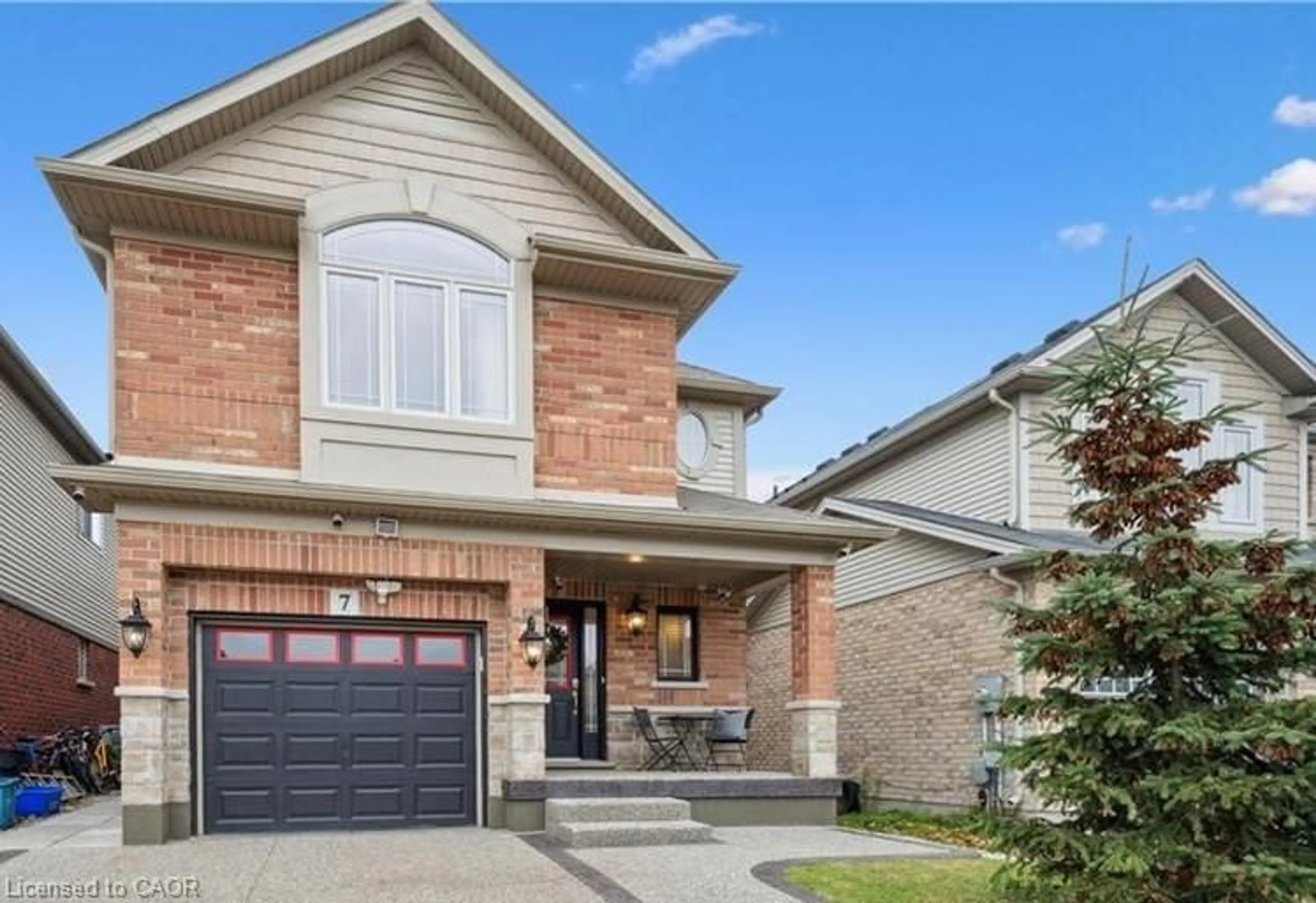 Home with brick exterior material, street for 7 Forest Creek Dr, Kitchener Ontario N2R 0B2