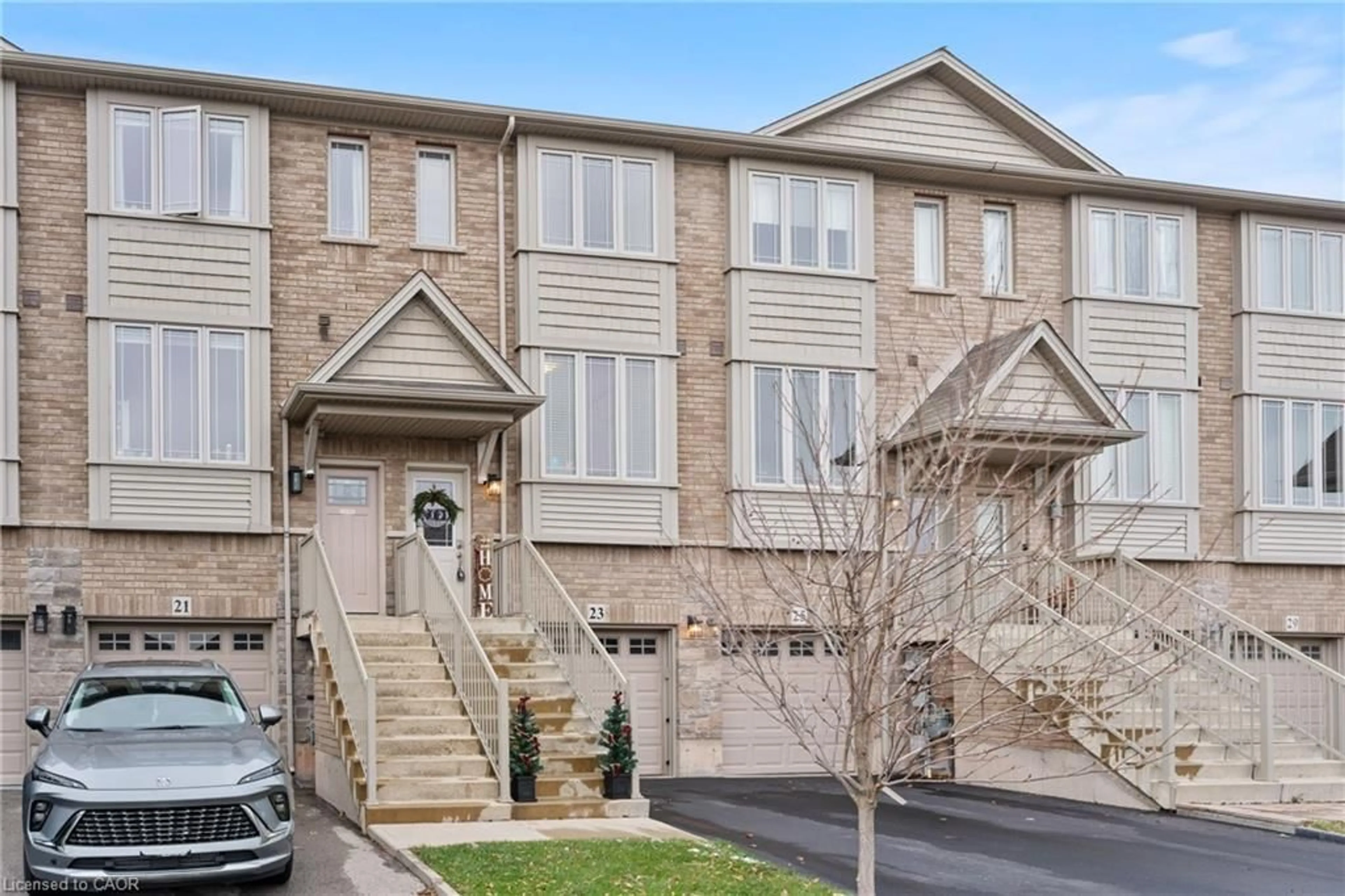 Home with brick exterior material, street for 23 Edenrock Dr, Stoney Creek Ontario L8E 5G9