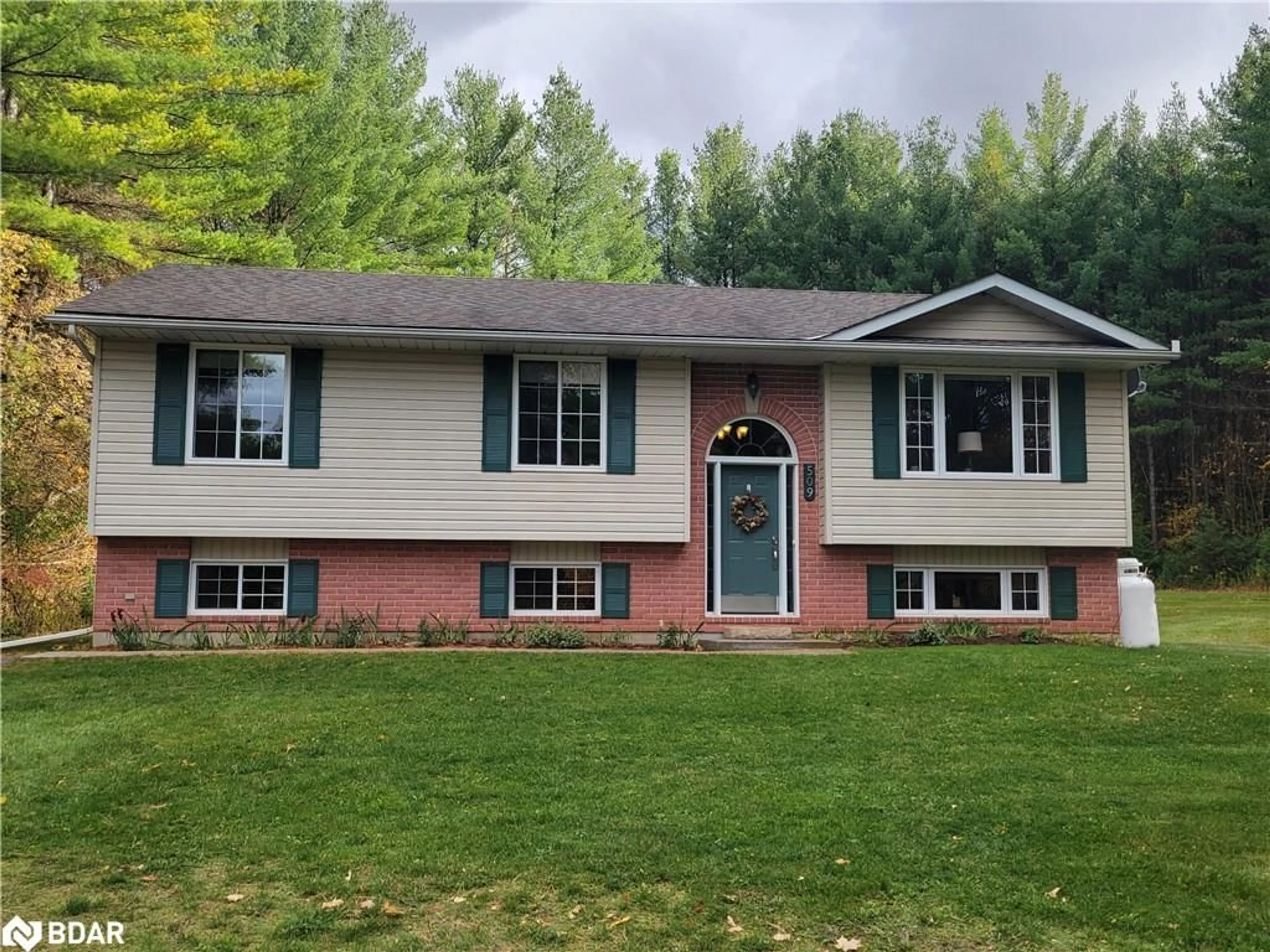 Home with vinyl exterior material, street for 509 Concession Road 2 Rd, Trent Hills Ontario K0K 3K0