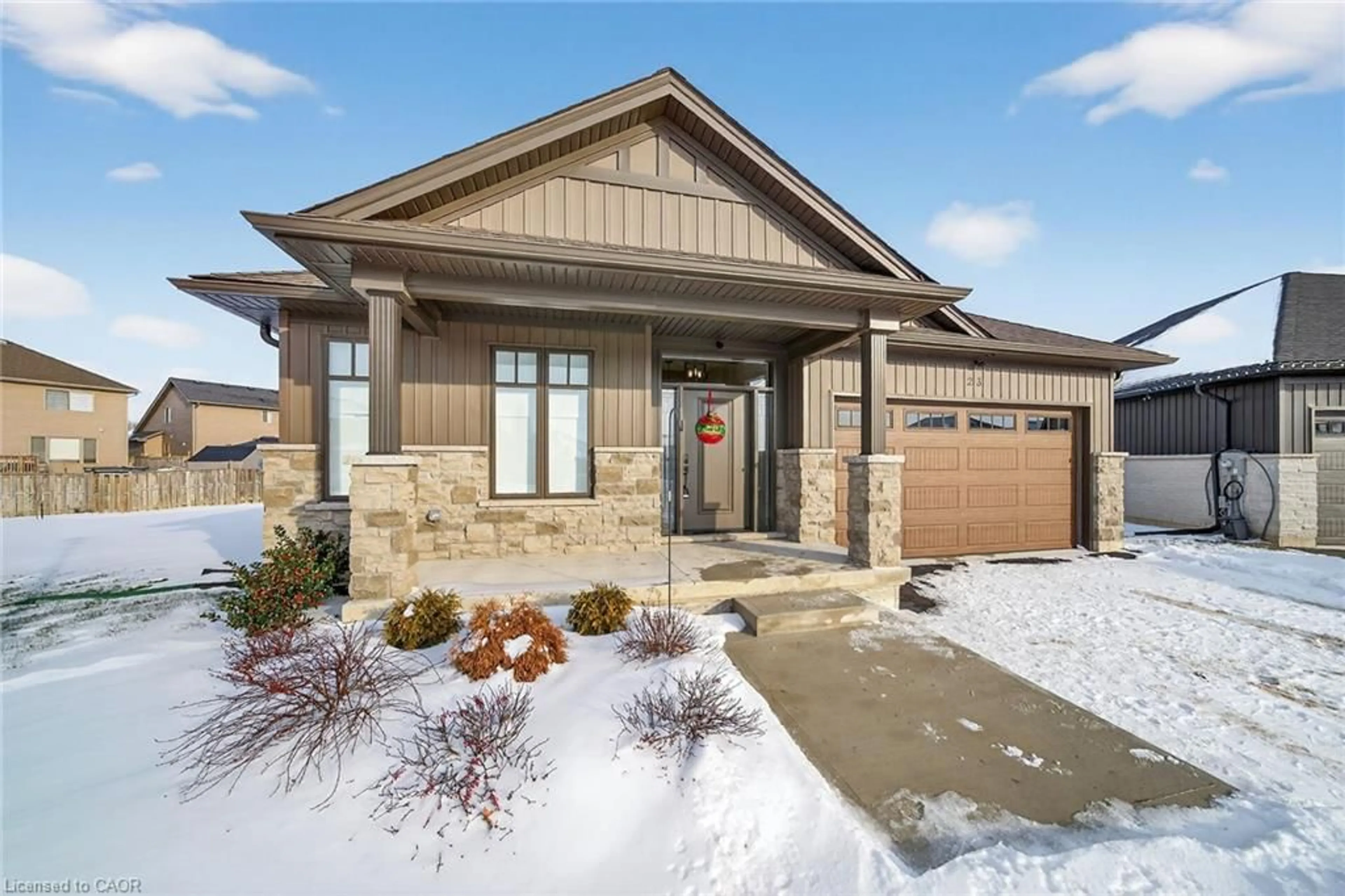 Home with brick exterior material, street for 24 Craddock Blvd #23, Jarvis Ontario N0A 1J0